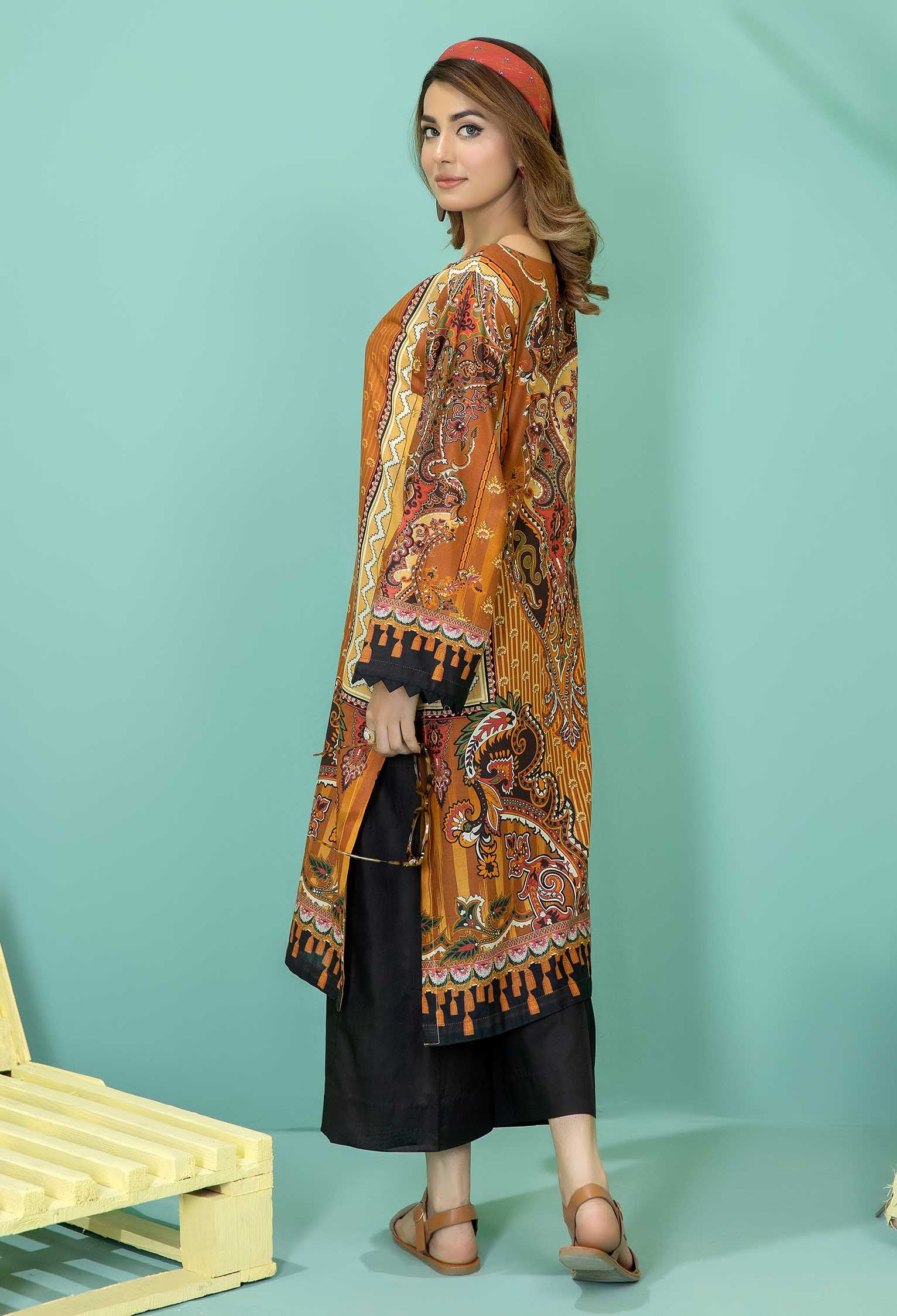 Hawaiian Tan - Stitched Lawn Shirt - Image 2