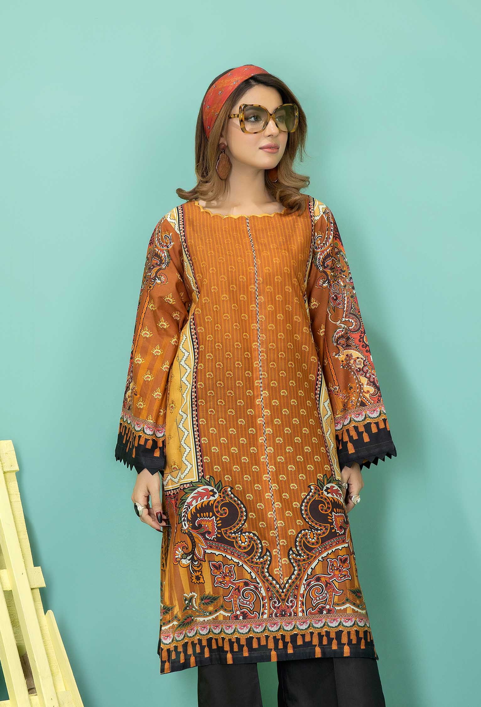 Hawaiian Tan - Stitched Lawn Shirt - Image 3