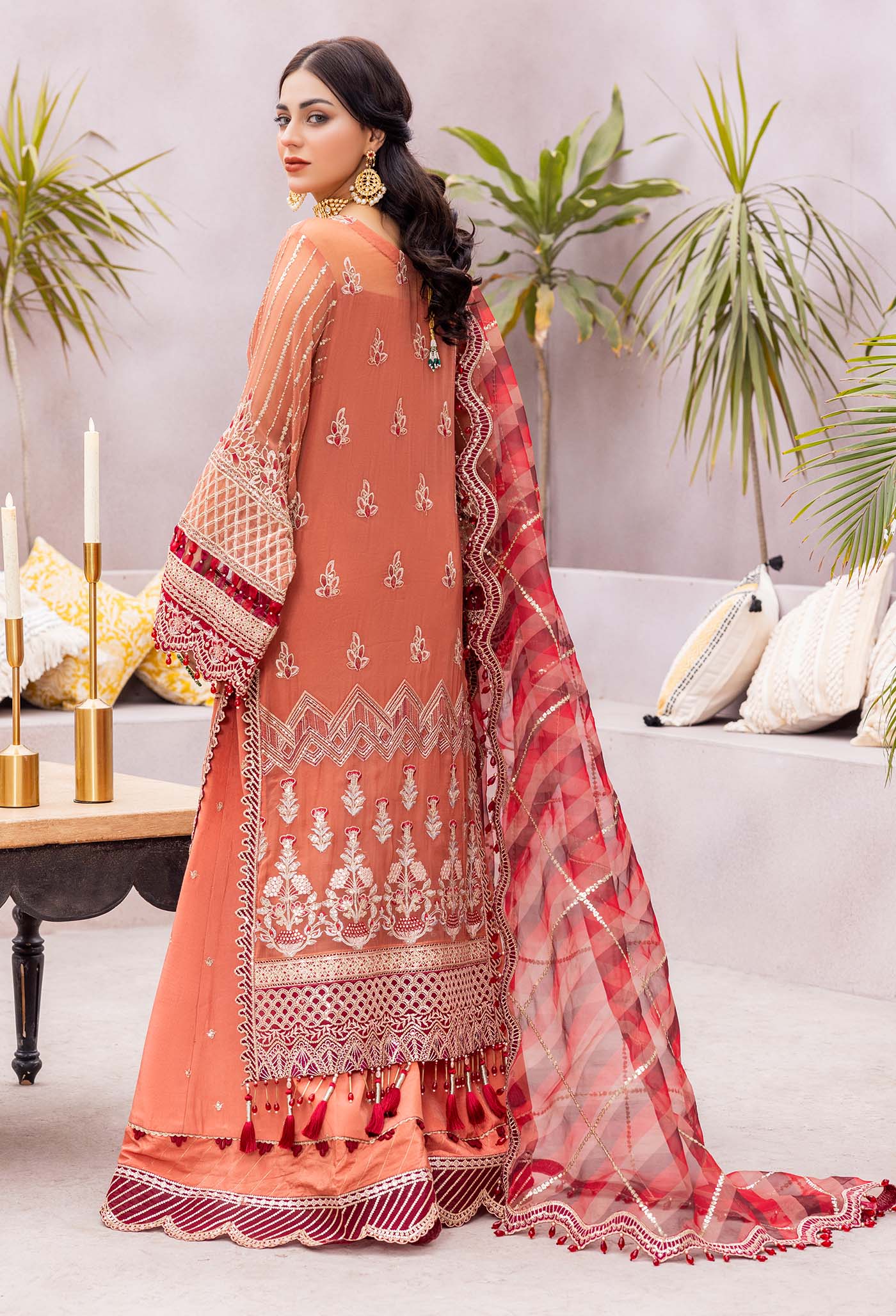 Hayat - Luxury Embroidered Chiffon - Image 2