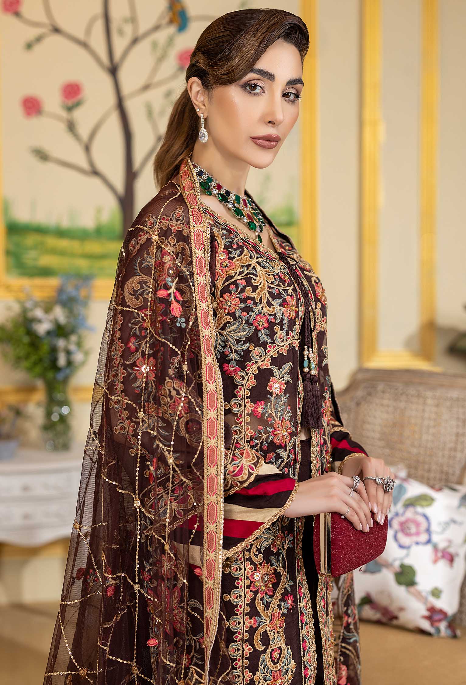 Imperial Era - Embroidered Organza - Image 6