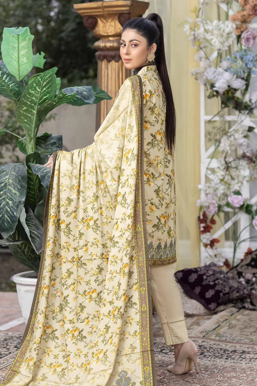 Ivory - Digital Printed Linen - Image 2