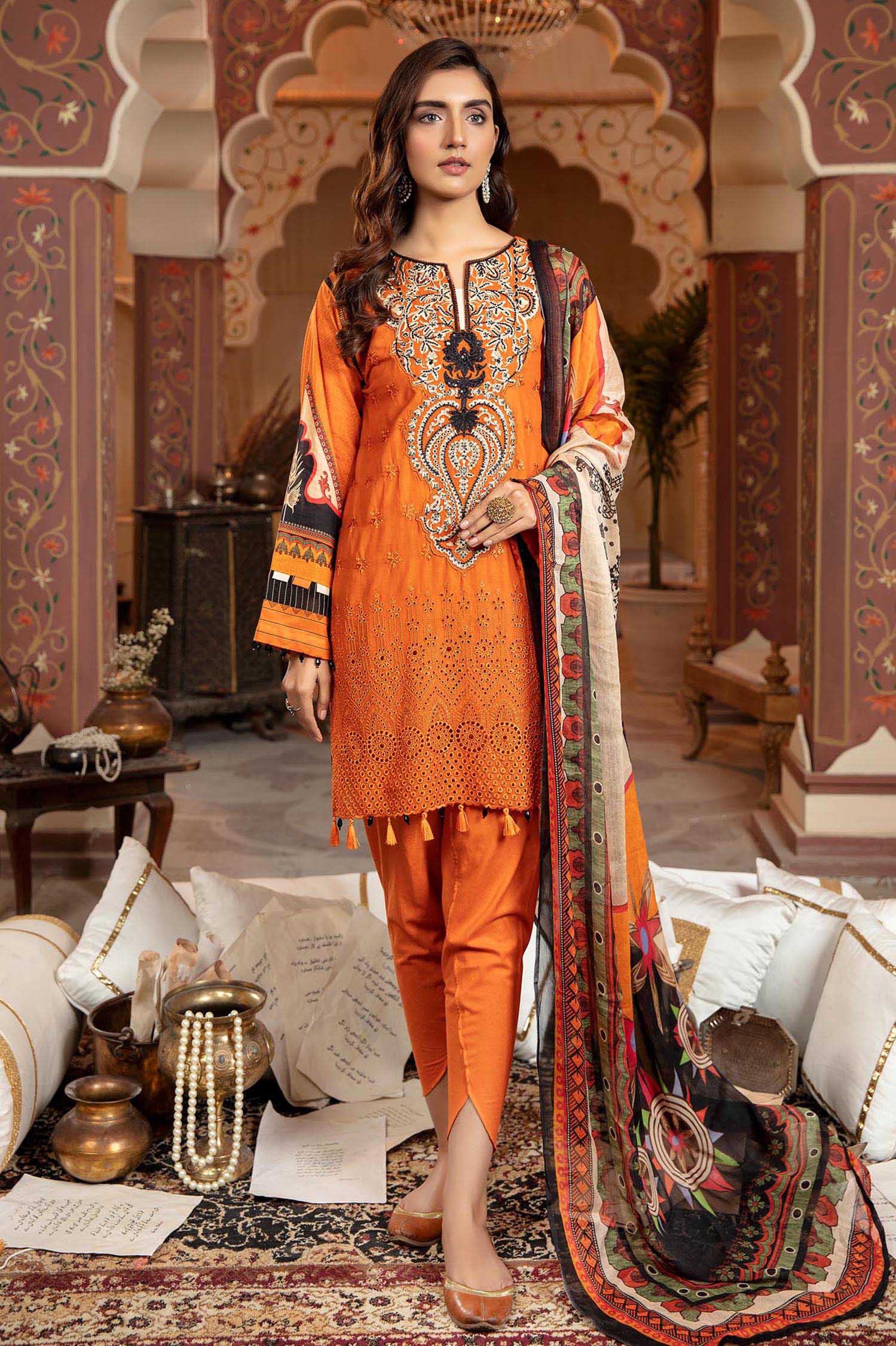 Lantern - Schiffli Embroidered Lawn 3PC