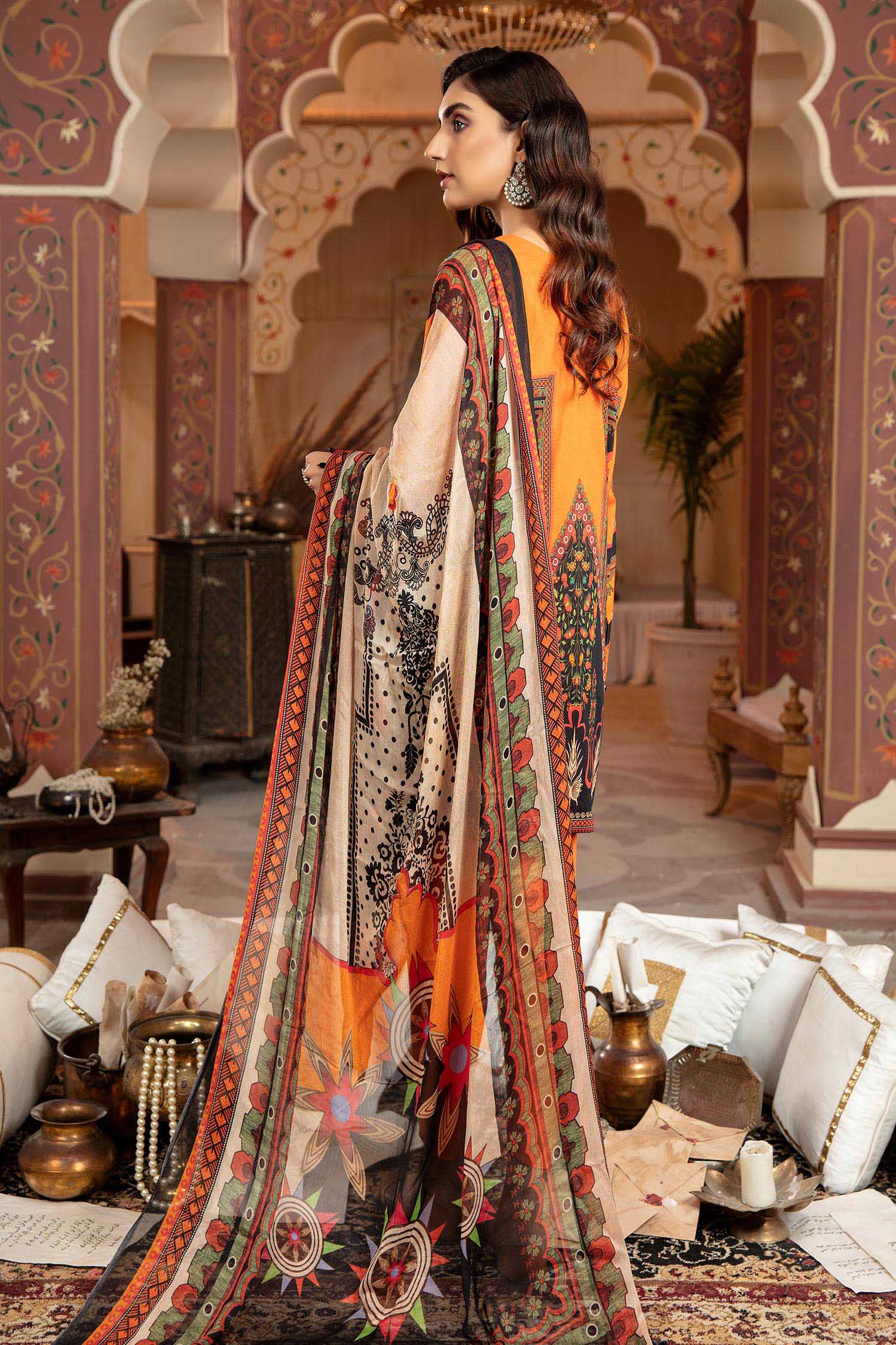 Lantern - Schiffli Embroidered Lawn 3PC - Image 2