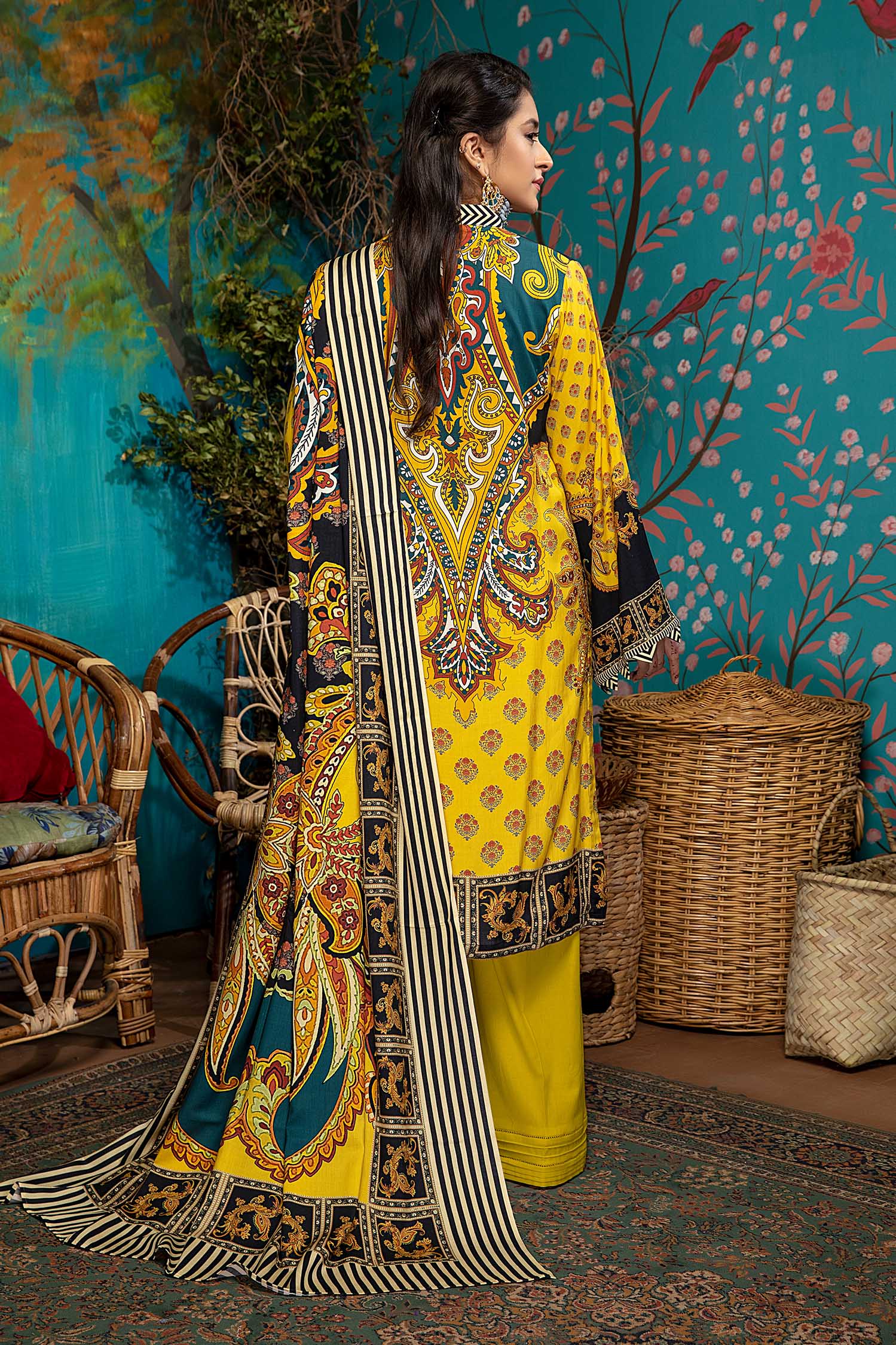Linnea - Digital Printed Linen - Image 2
