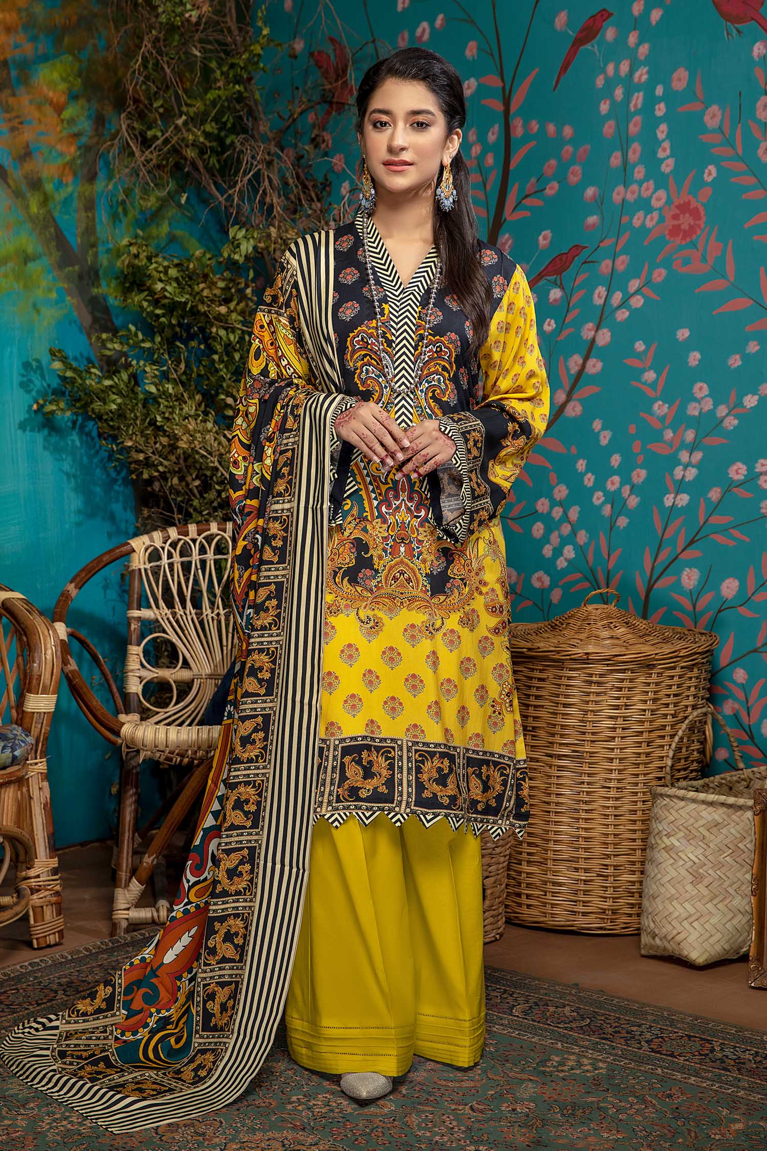 Linnea - Digital Printed Linen - Image 3