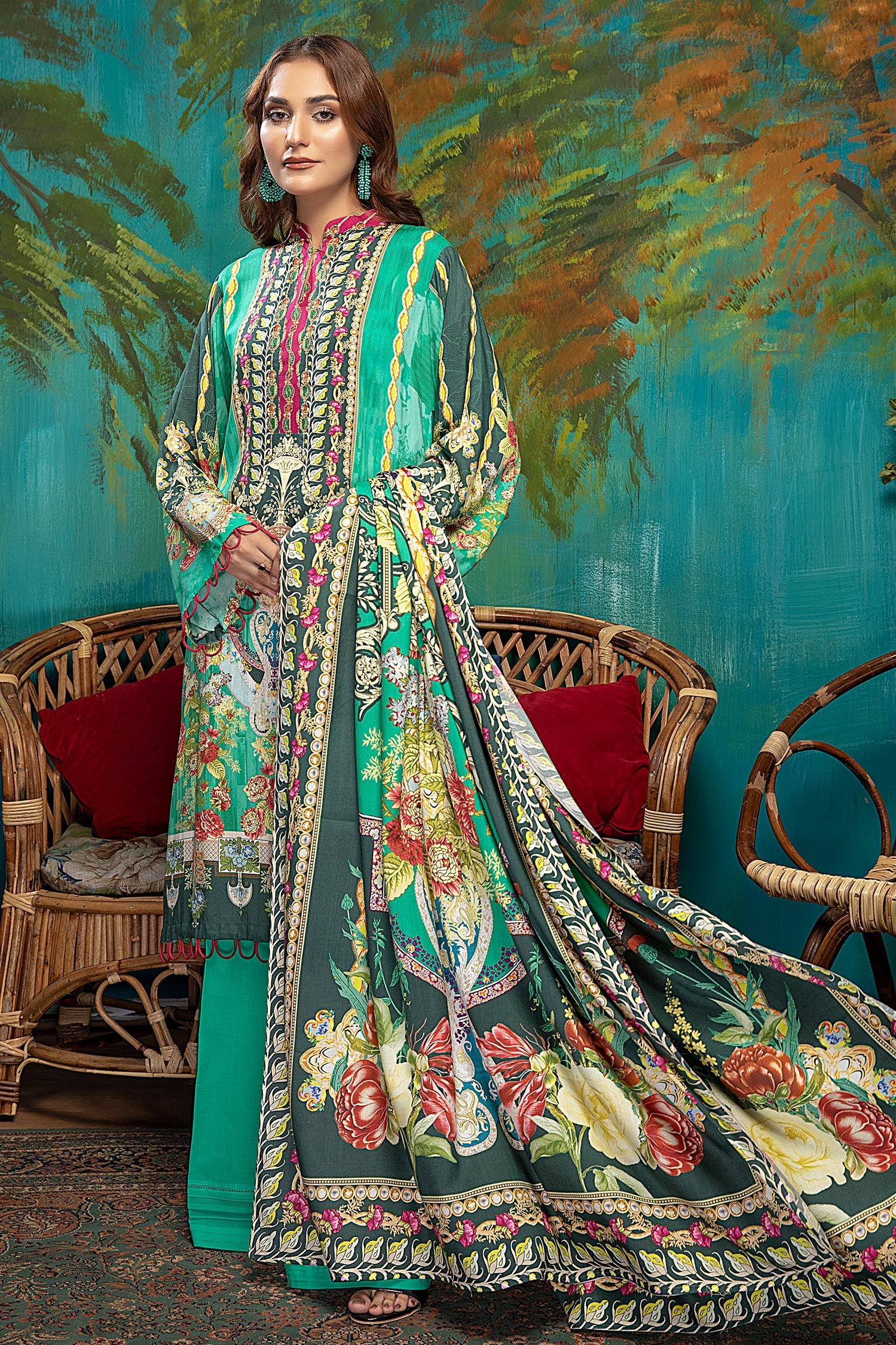 Lucien - Digital Printed Linen - Image 3