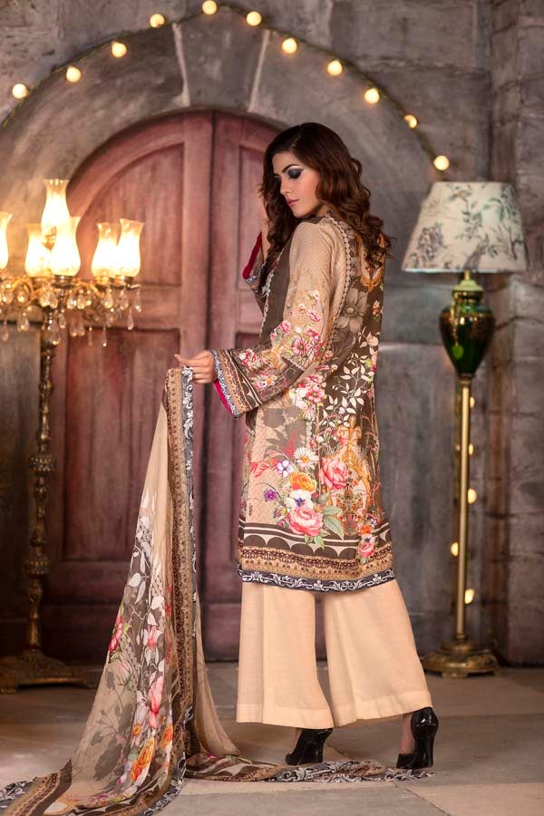 Lumber  - DIGITAL PRINTED & EMBROIDERED KARANDI 3PC - Image 2