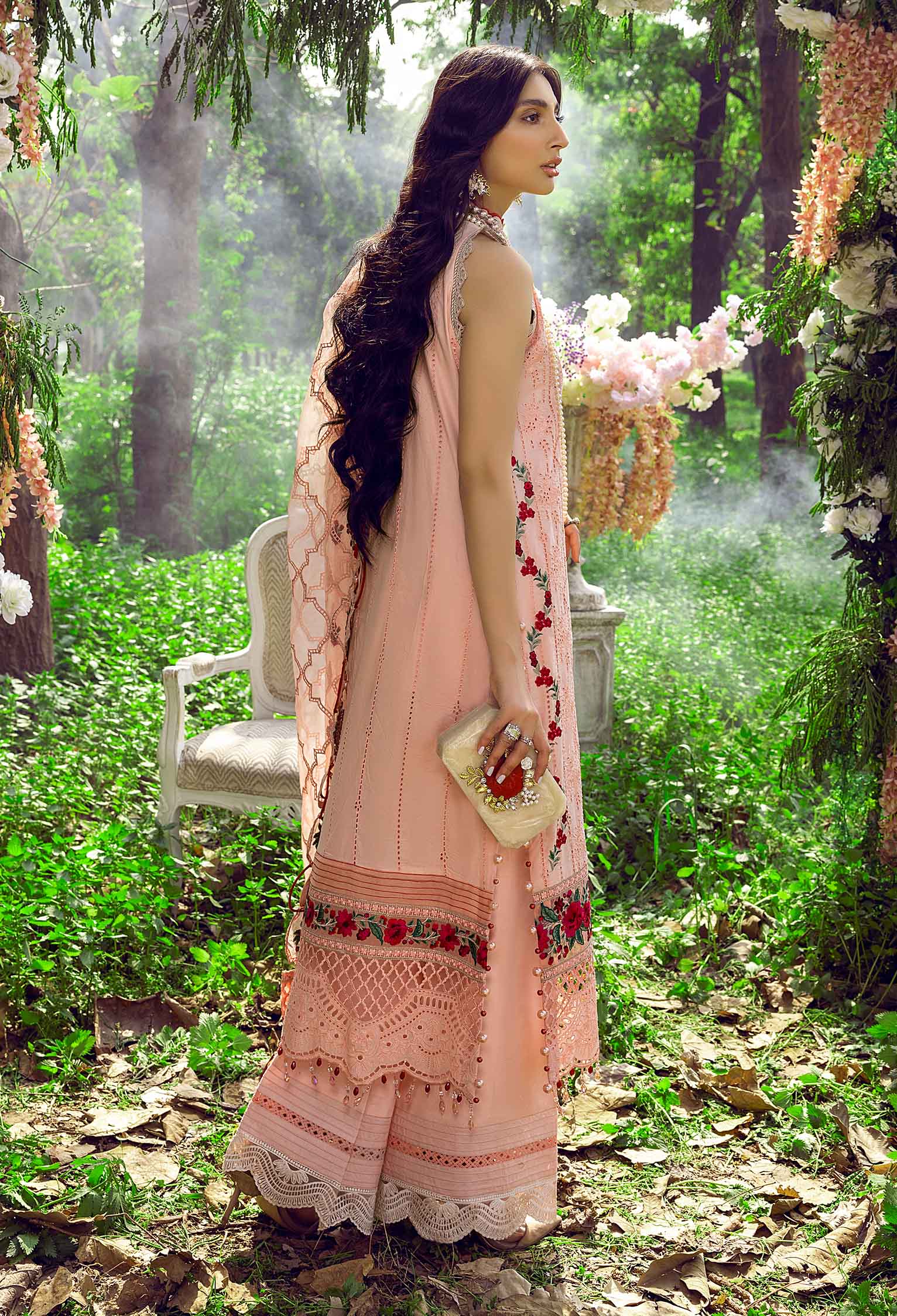 Luna - Schiffli Embroidered Lawn - Image 2