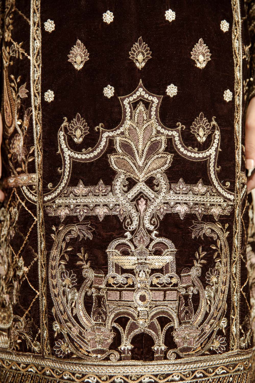 Lyrata - Stitched Embroidered Velvet 2PC - Image 6
