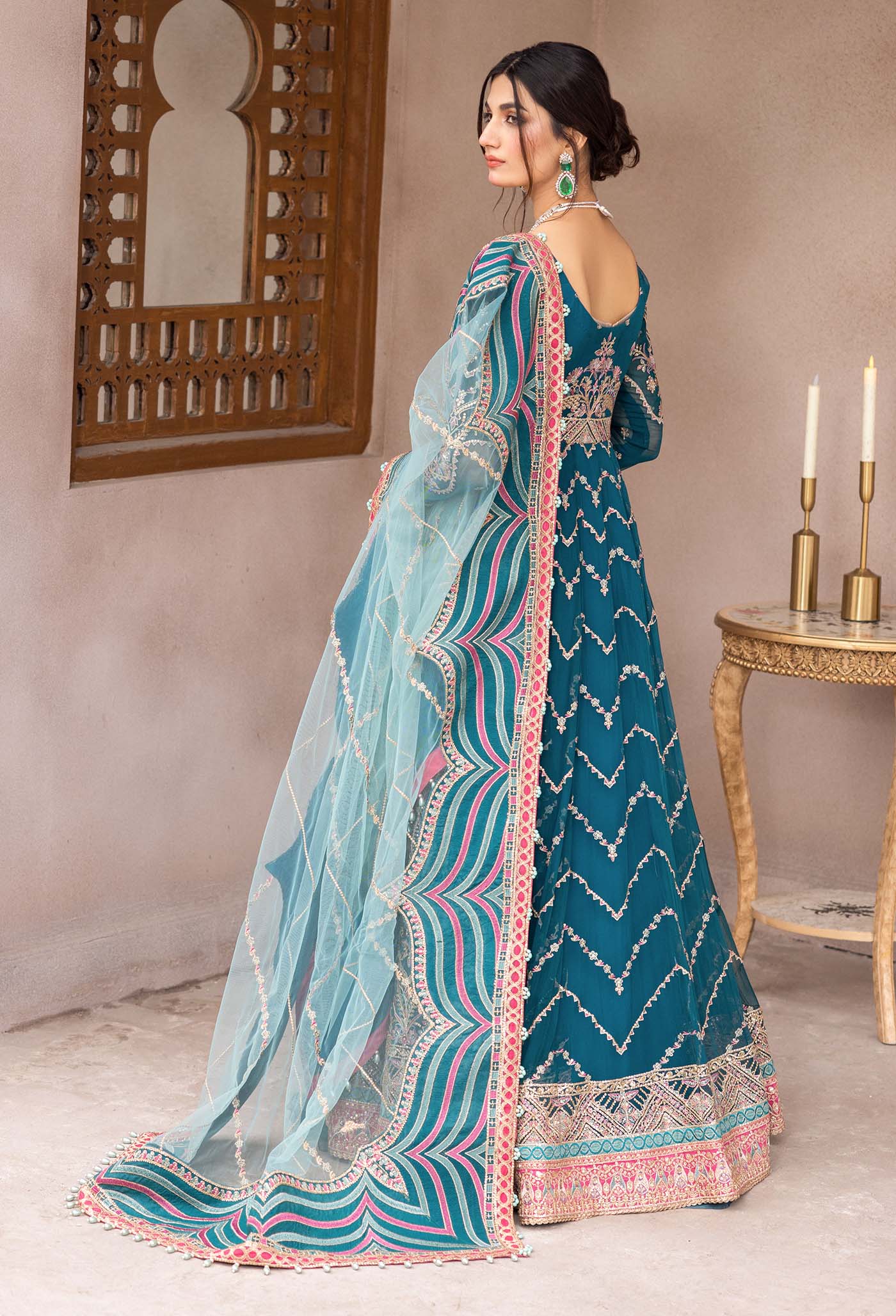 Mah Gull - Luxury Embroidered Chiffon - Image 2
