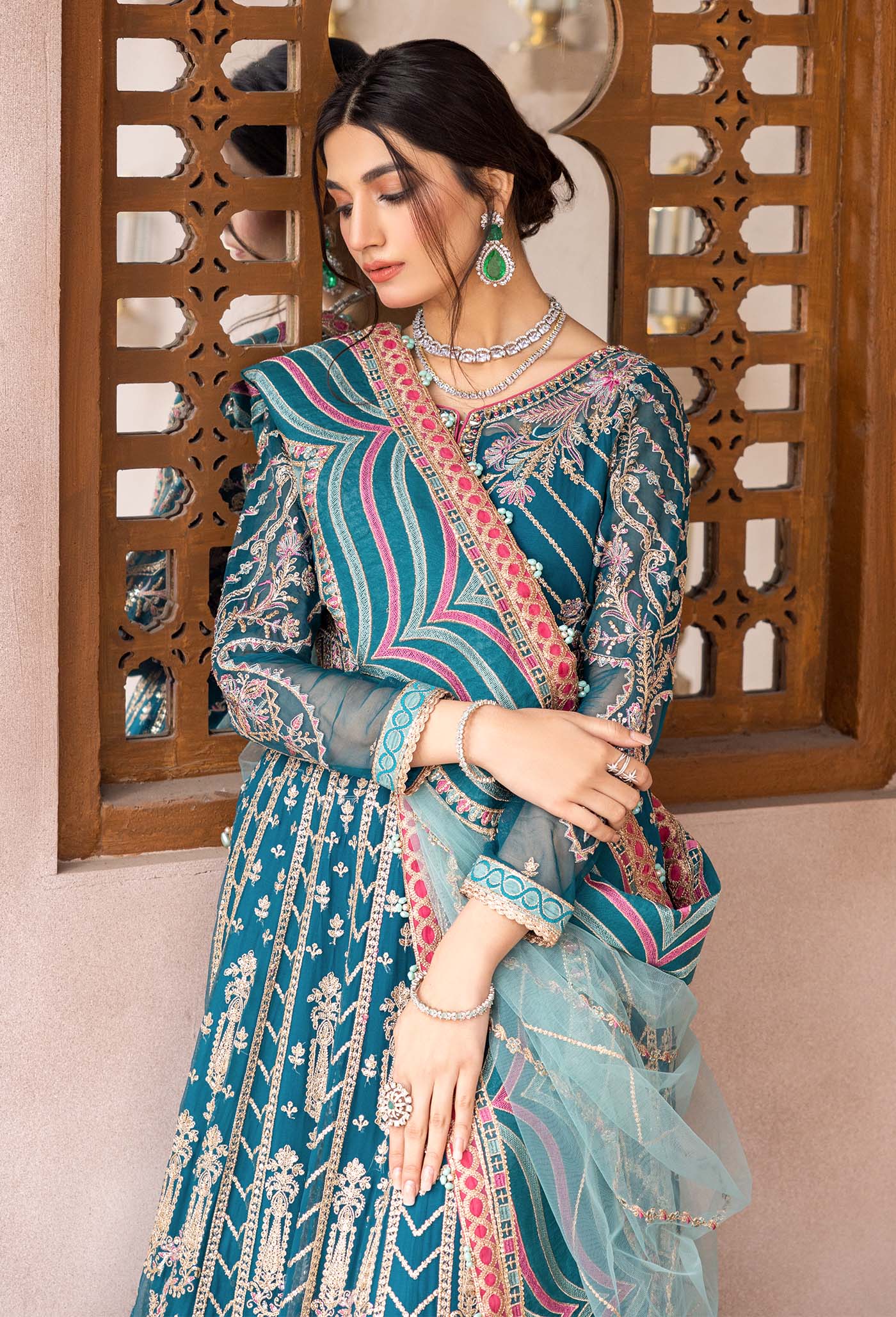 Mah Gull - Luxury Embroidered Chiffon - Image 3