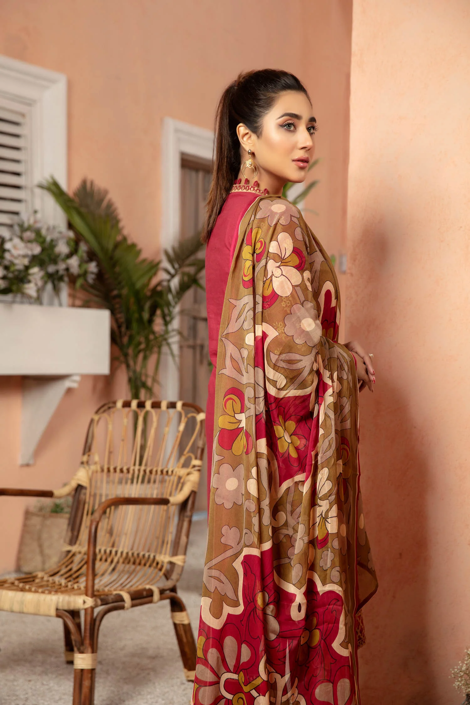 Mandy - Embroidered Lawn Stitched 3PC - Image 4