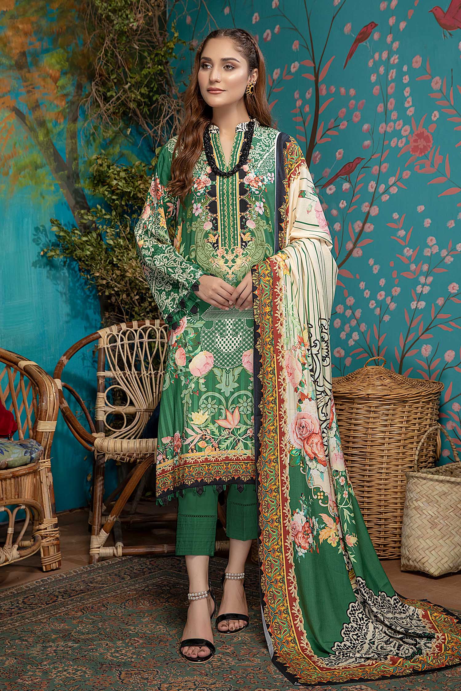 Mirela - Digital Printed Linen - Image 3