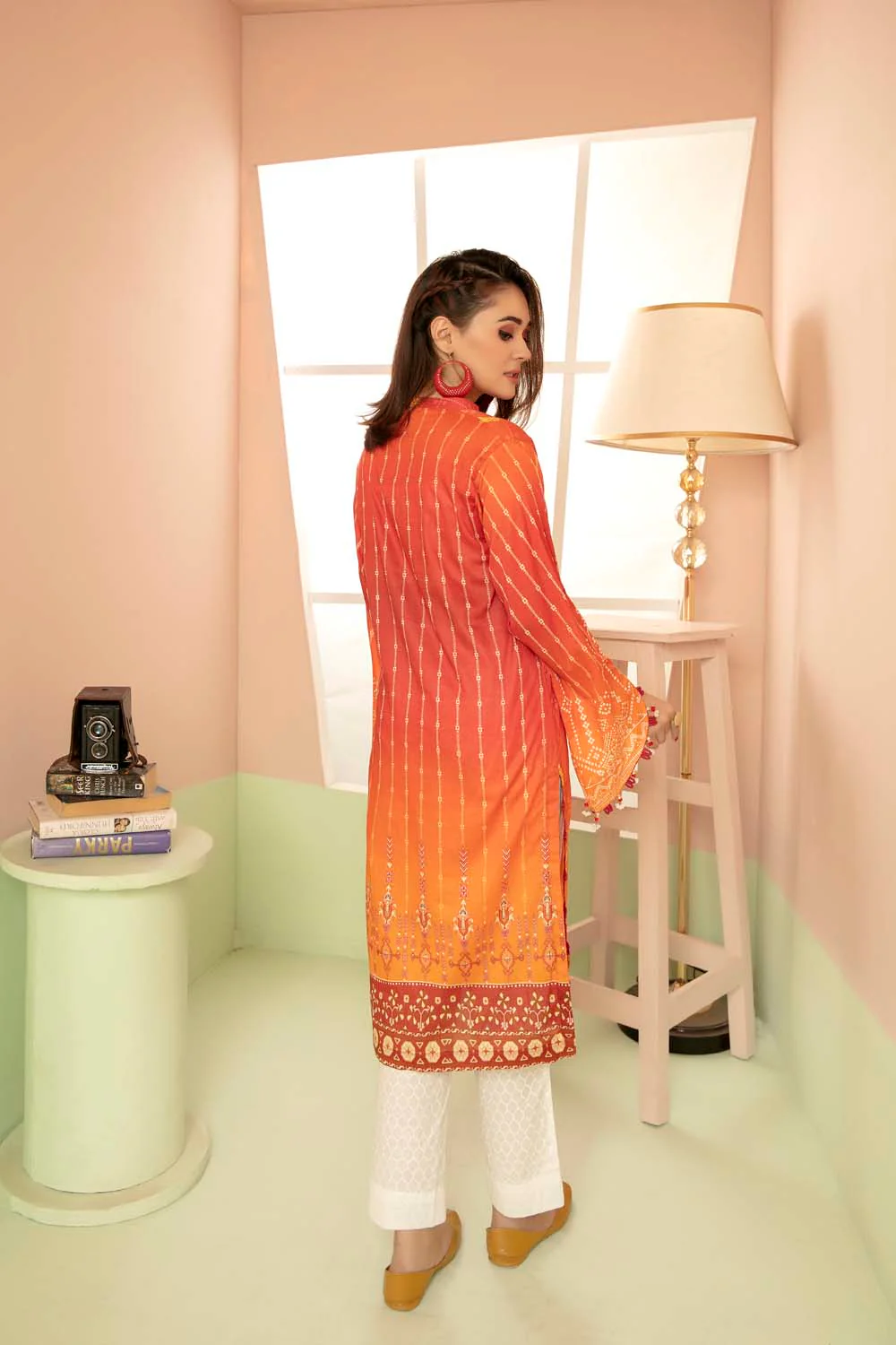 Mix Shine - Printed Stitch Kurti - Image 2