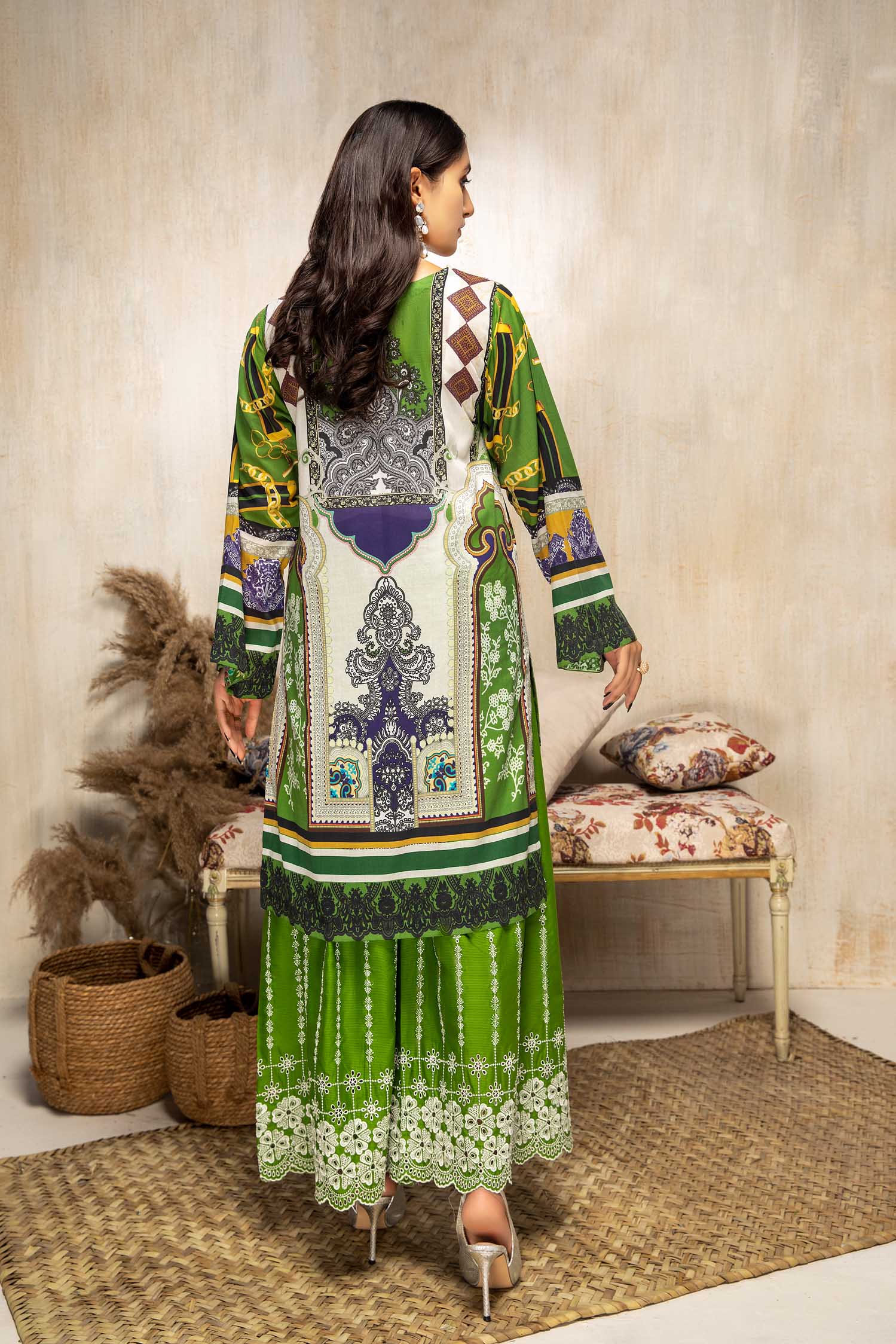 Pear - Digital Printed Lawn 2 piece - Image 3