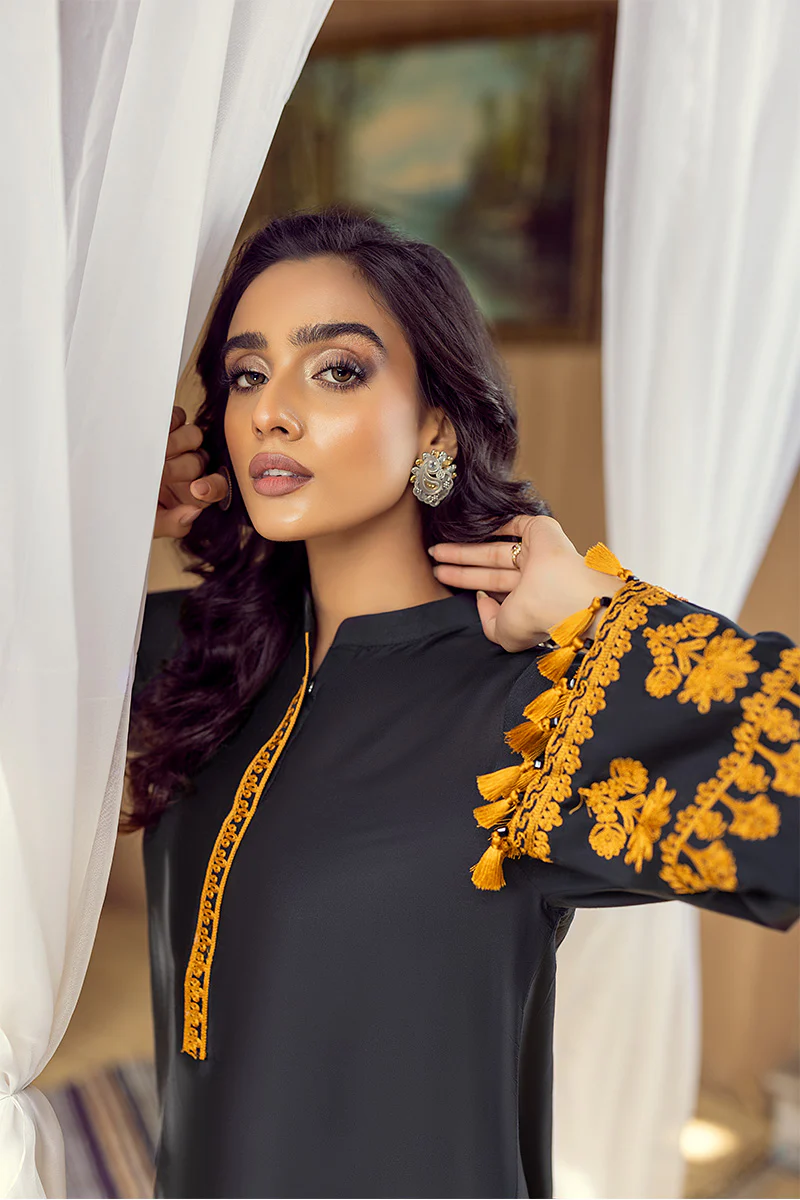 Pebble - Stitched Embroidered Lawn 2PC - Image 6