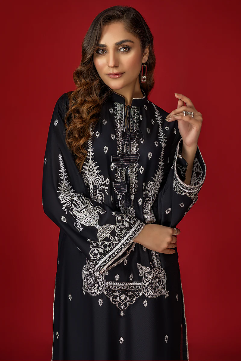 Pine Cone - Embroidered Lawn 2PC - Image 3