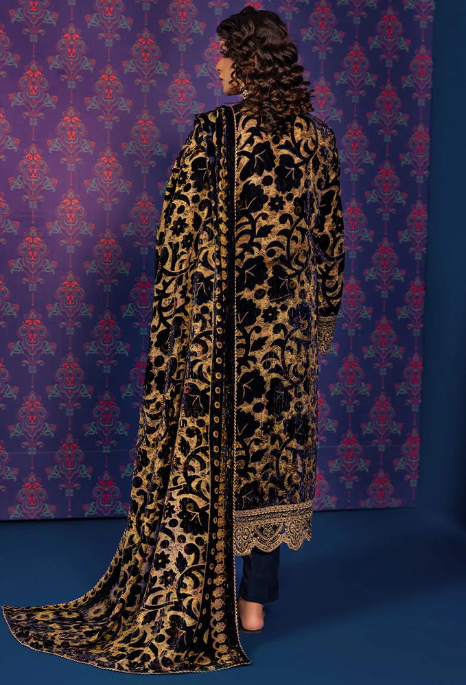 Plachi Embroidered Unstitched 5401 - Image 2