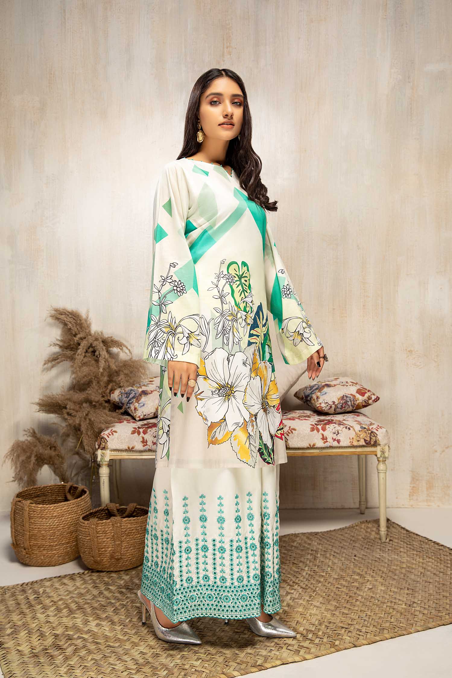 Preeminent - Digital Printed Lawn 2 piece - Image 2