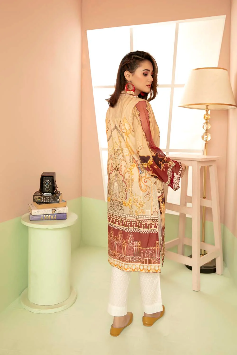 Rearish - Printed Stitch Kurti - Image 2