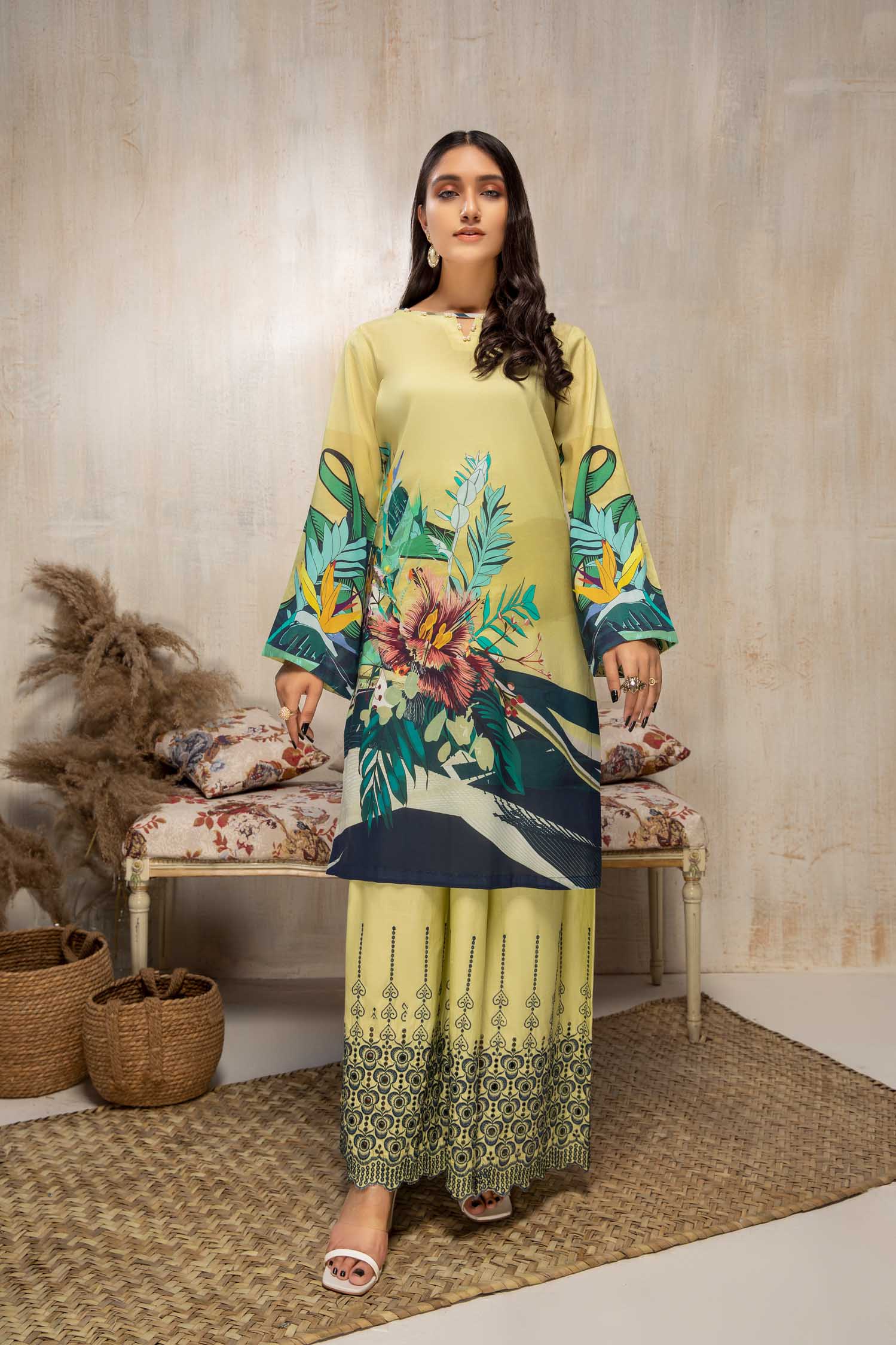 Rotten - Digital Printed Lawn 2 piece - Image 3