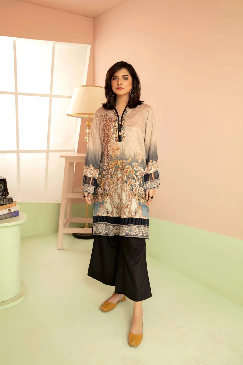 Sebis - Printed Stitch Kurti
