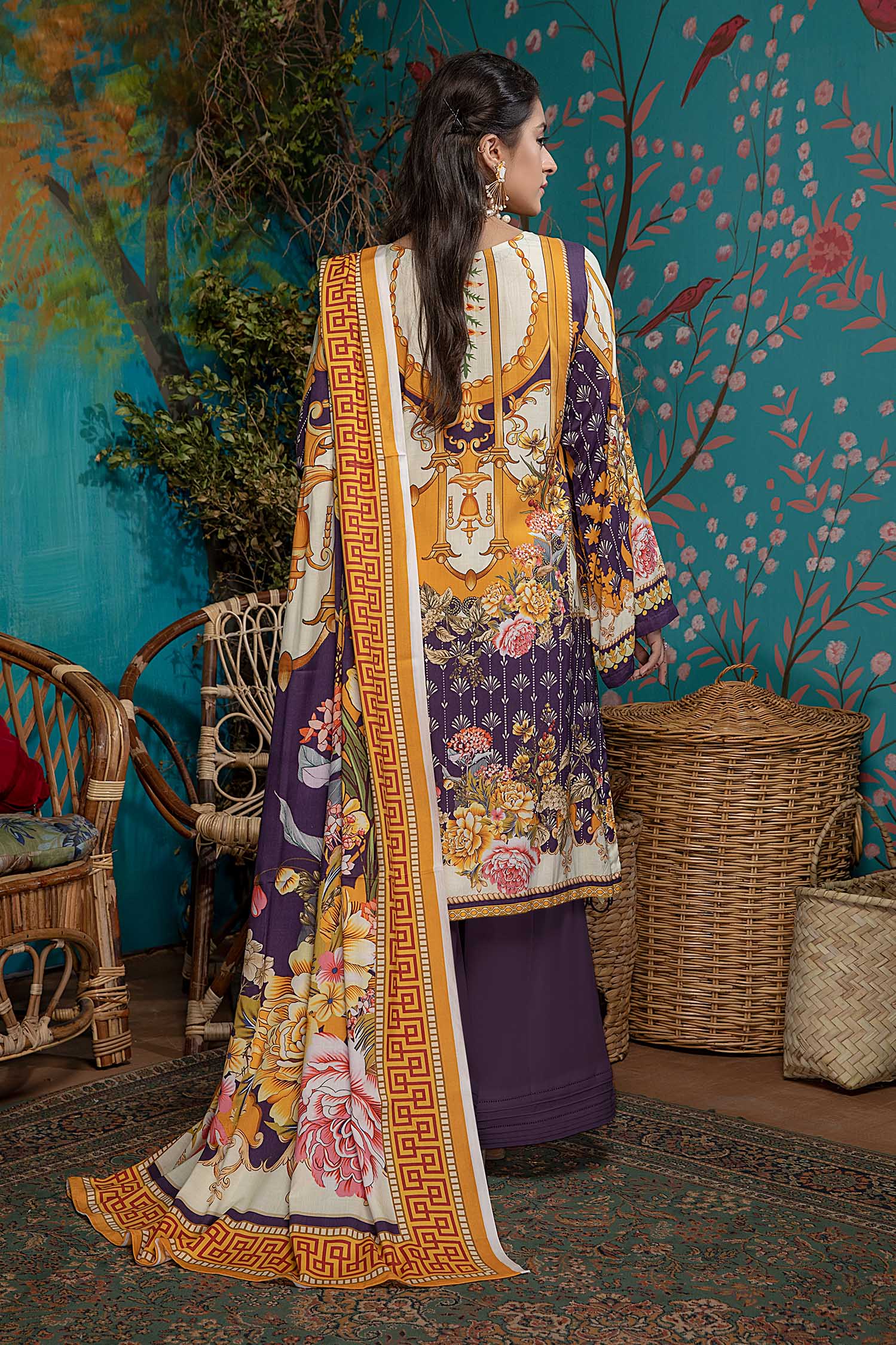 Silas - Digital Printed Linen - Image 2