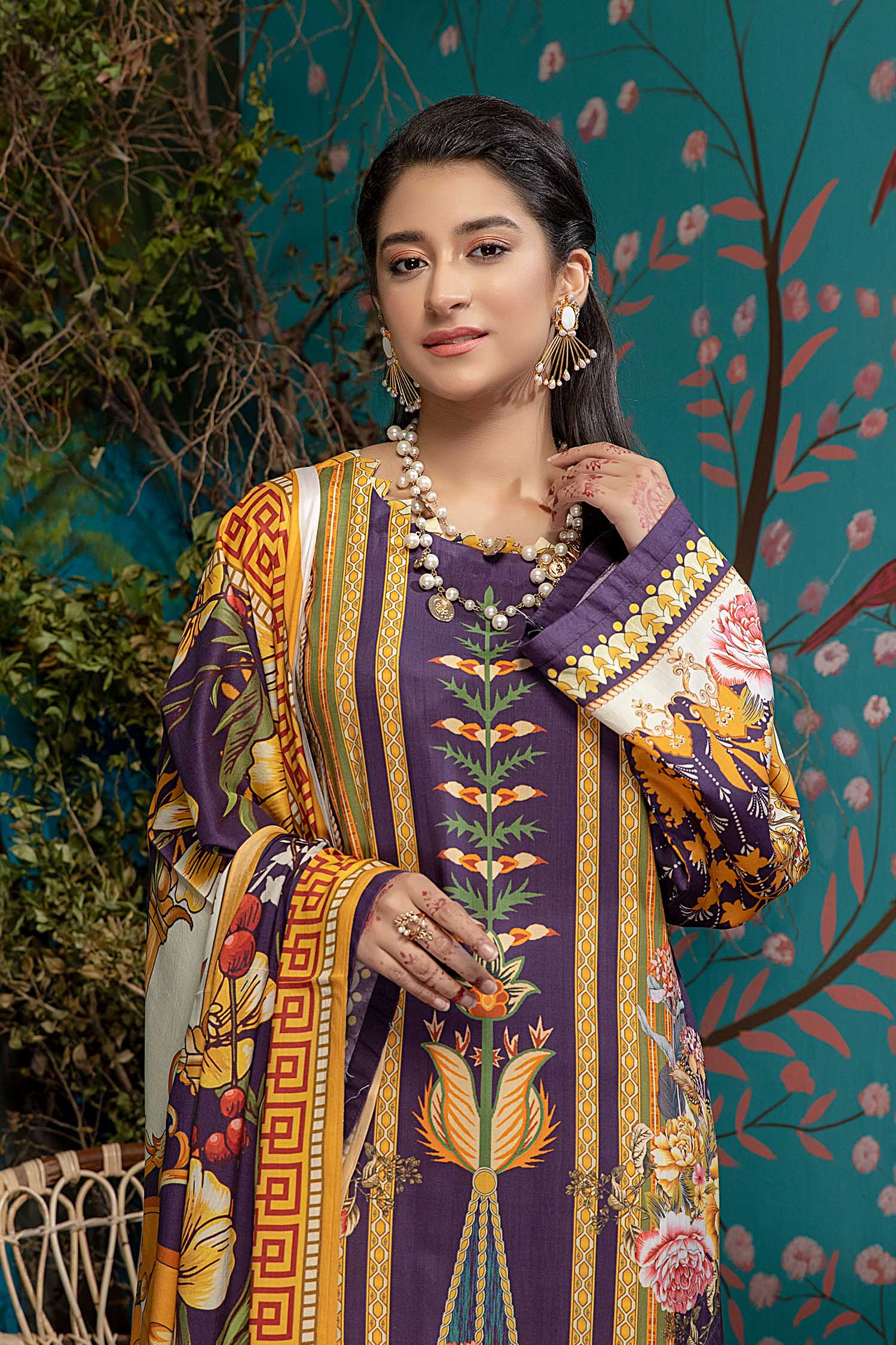Silas - Digital Printed Linen - Image 4