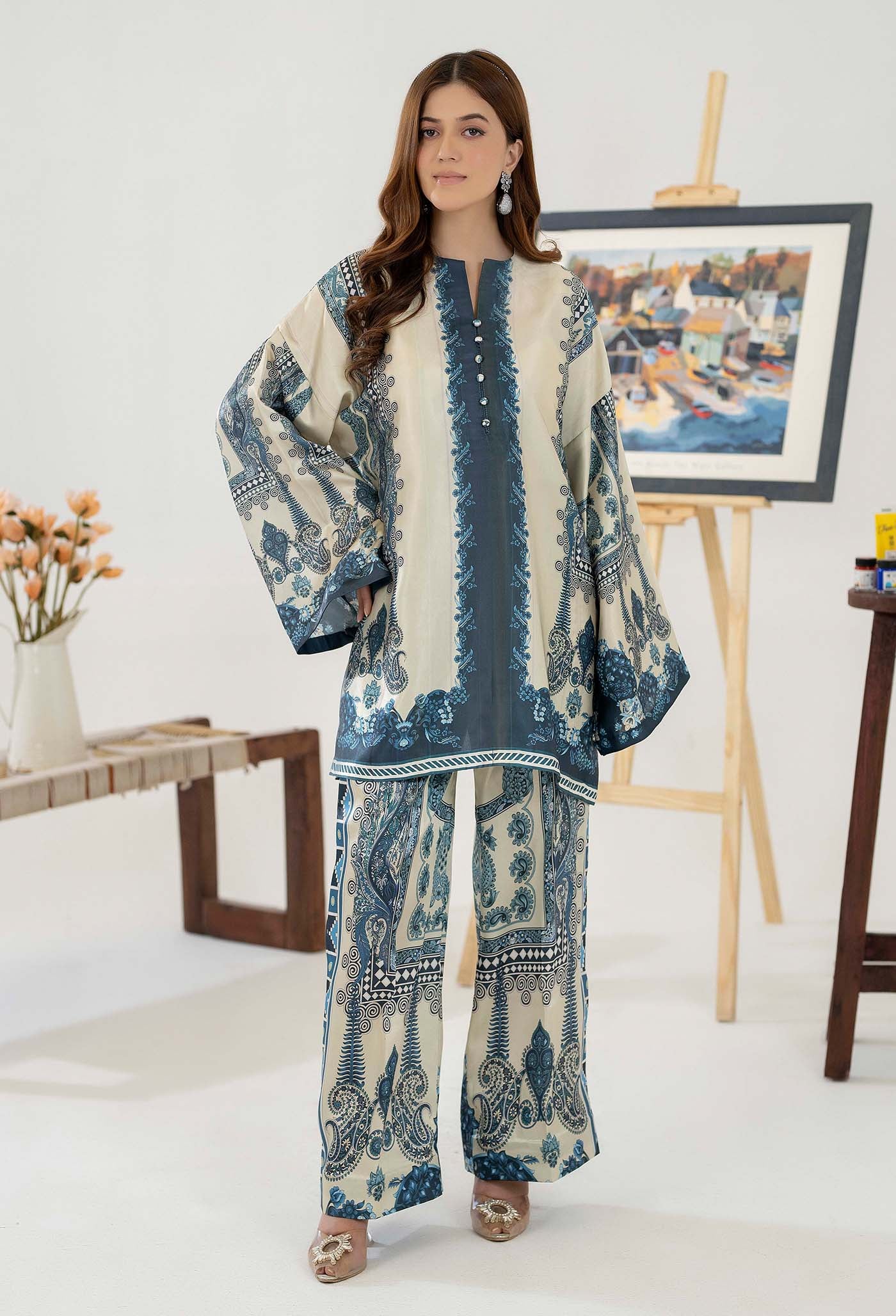 Printed Silk  1 - Image 2