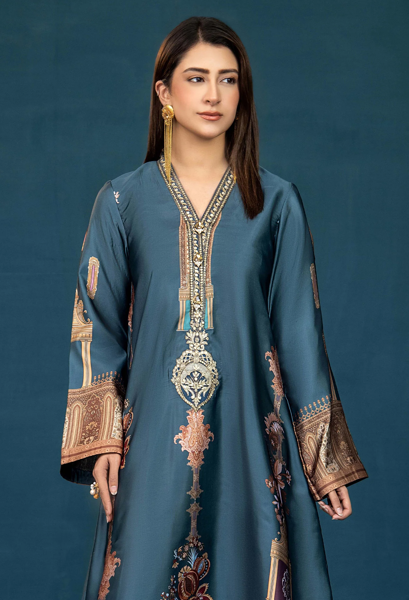 SILK SHIRT-1PC  7621 - Image 2