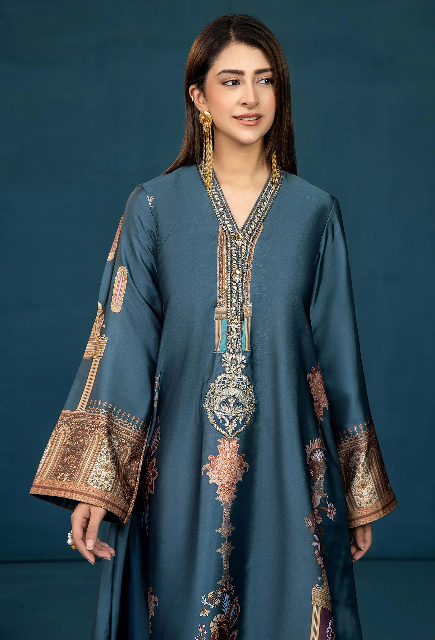 SILK SHIRT-1PC  7621 - Image 4
