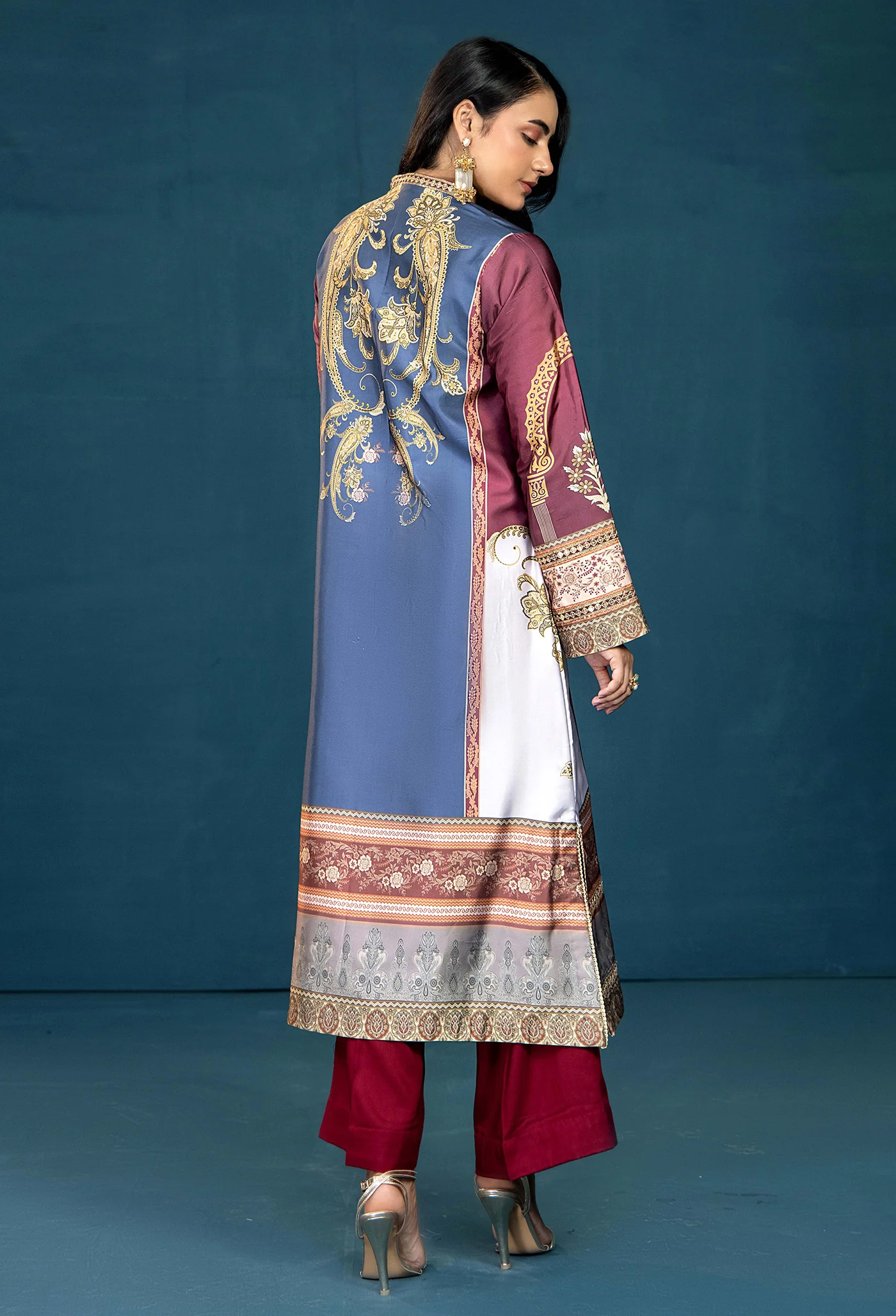 SILK SHIRT-1PC  7624 - Image 3