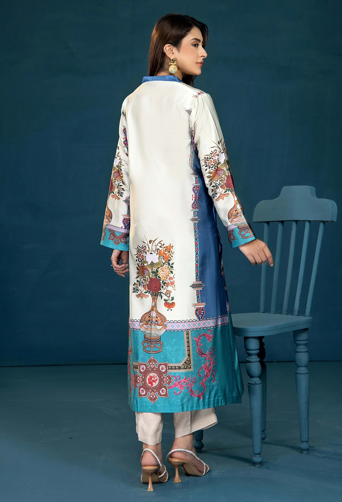 SILK SHIRT-1PC  7625 - Image 4