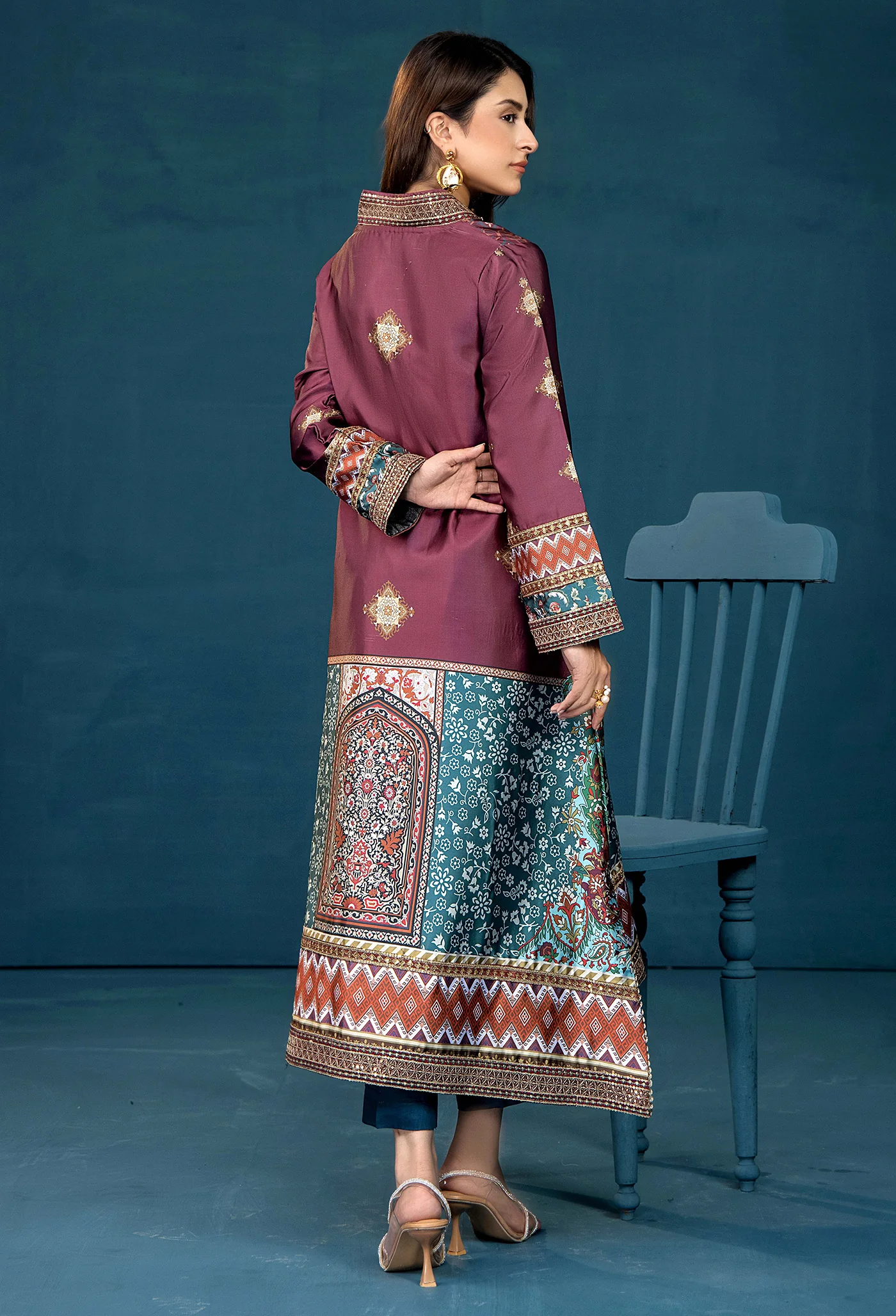 SILK SHIRT-1PC  7626 - Image 3