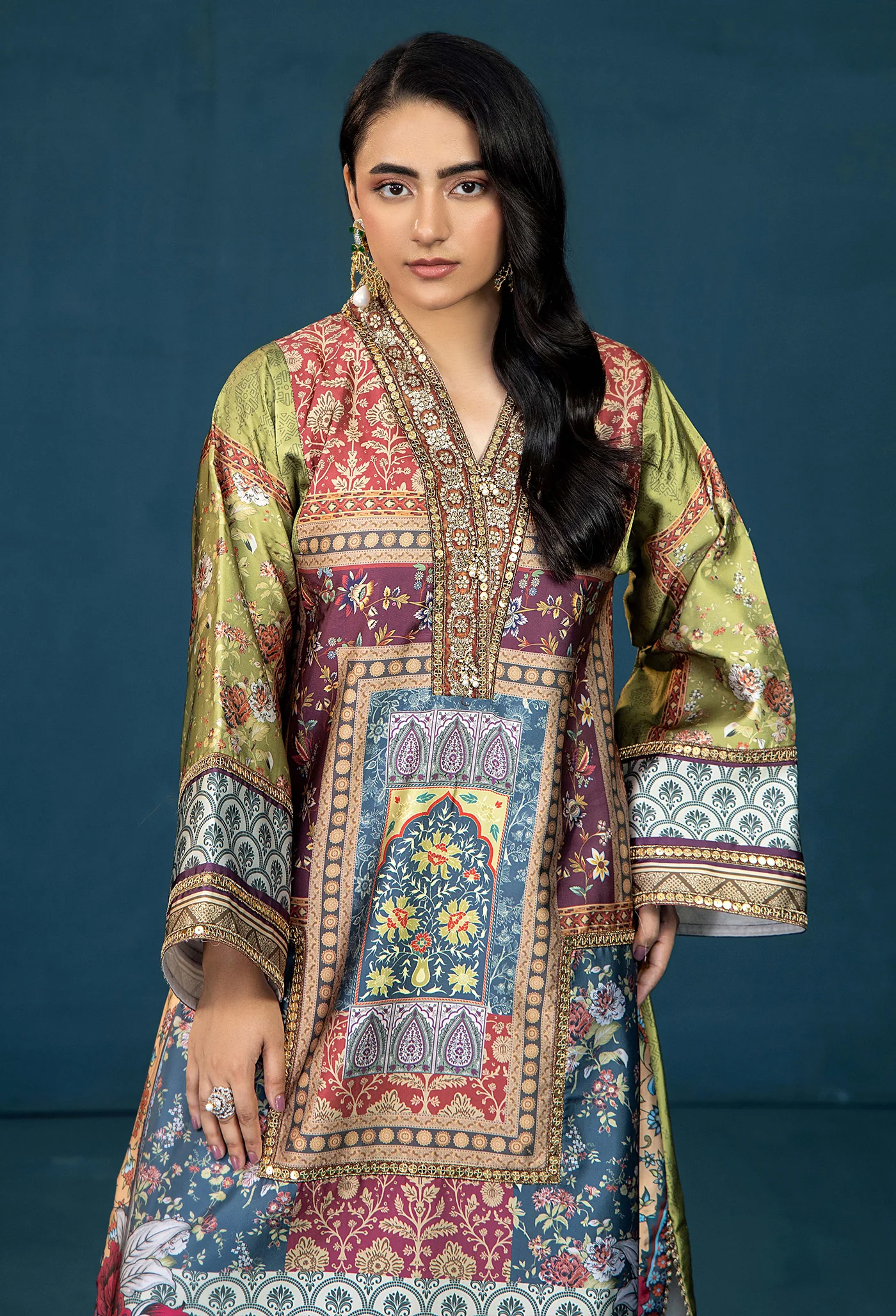 SILK SHIRT-1PC  7628 - Image 4