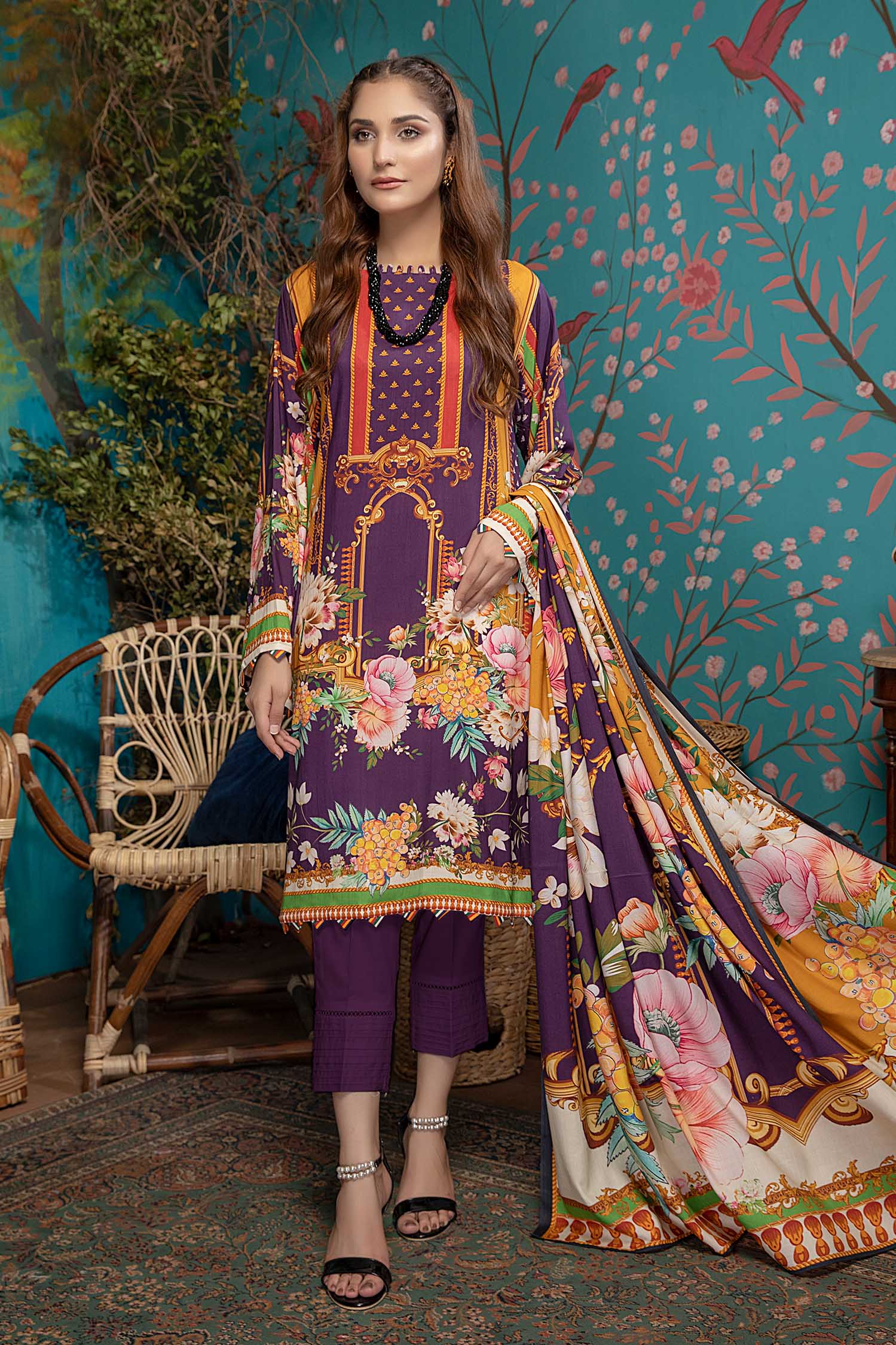 Siofra - Digital Printed Linen - Image 4