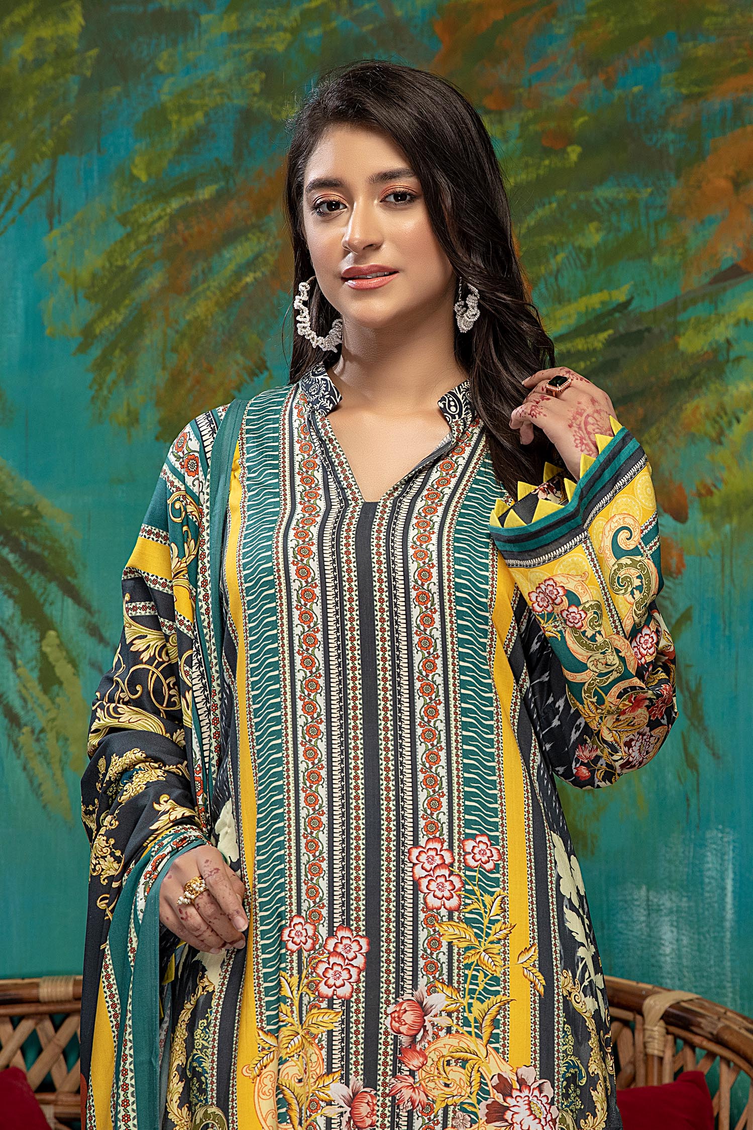 Sirius - Digital Printed Linen - Image 3