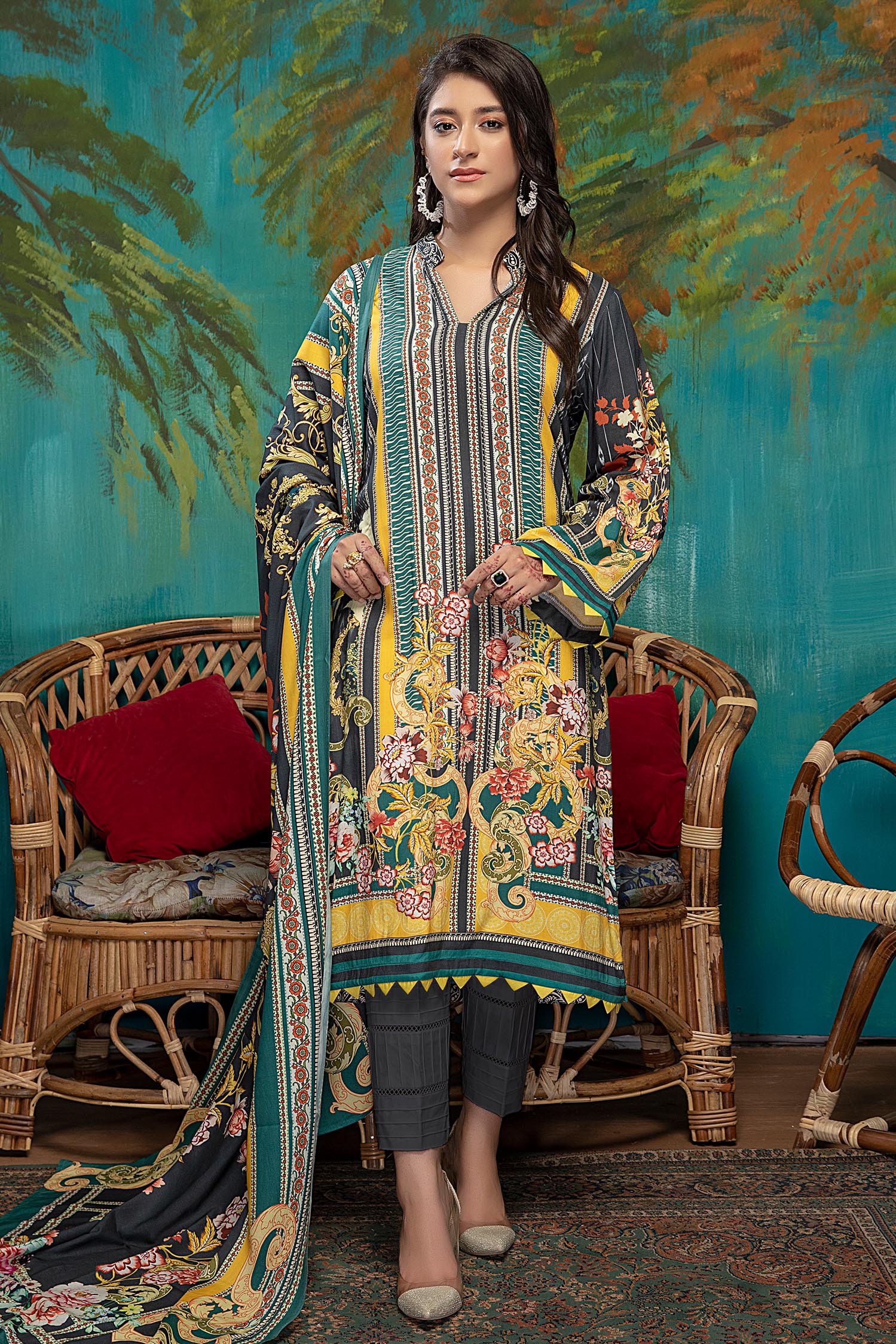 Sirius - Digital Printed Linen - Image 4