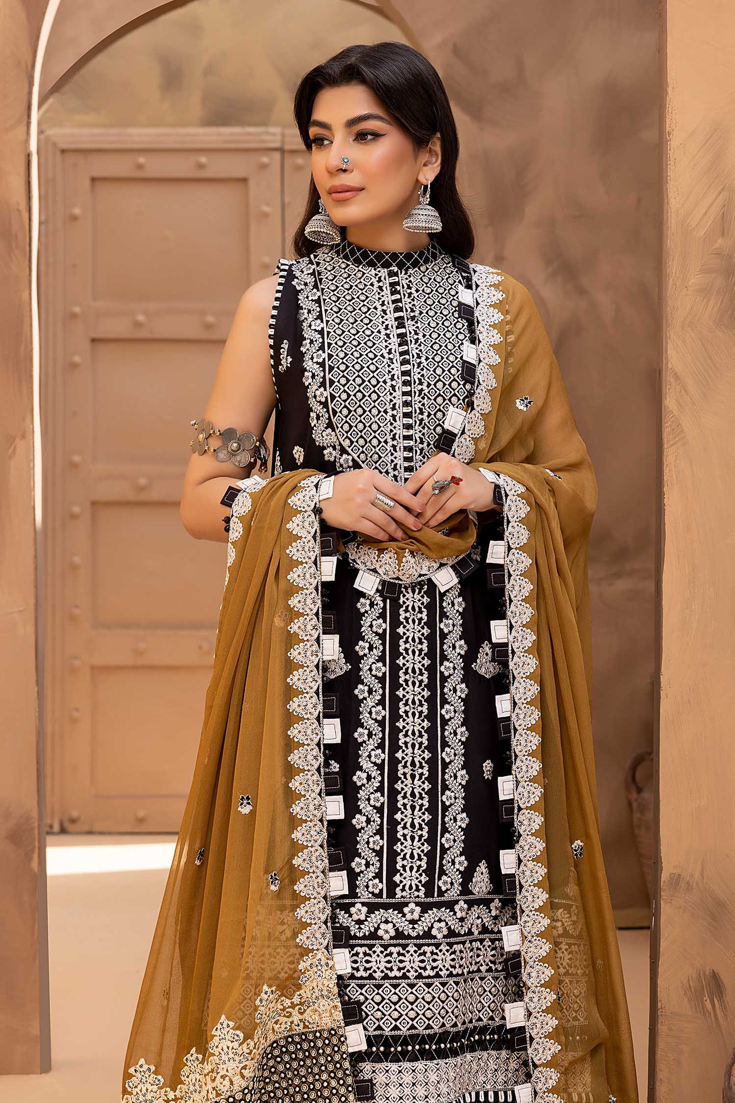 Smoky Black B - Exclusive Unstitch Lawn - Image 3