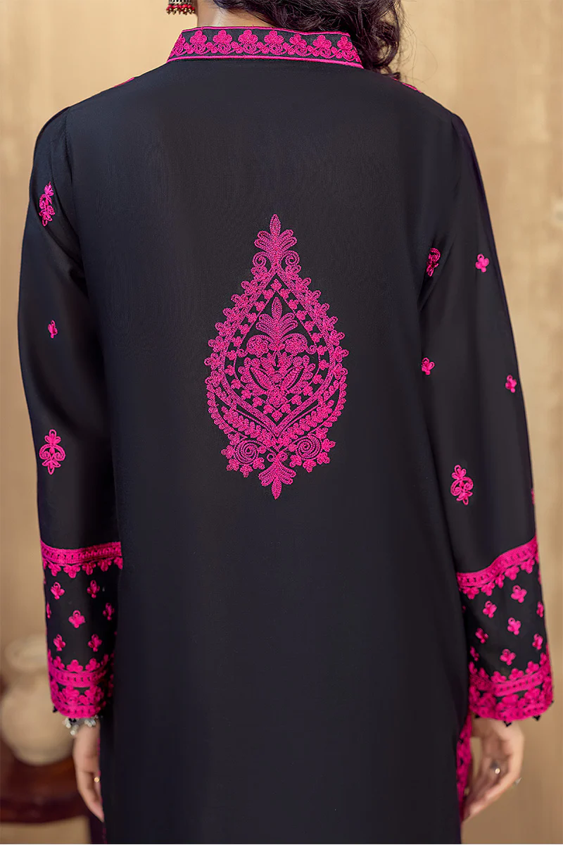 Soot - Stitched Embroidered Lawn 2PC - Image 3