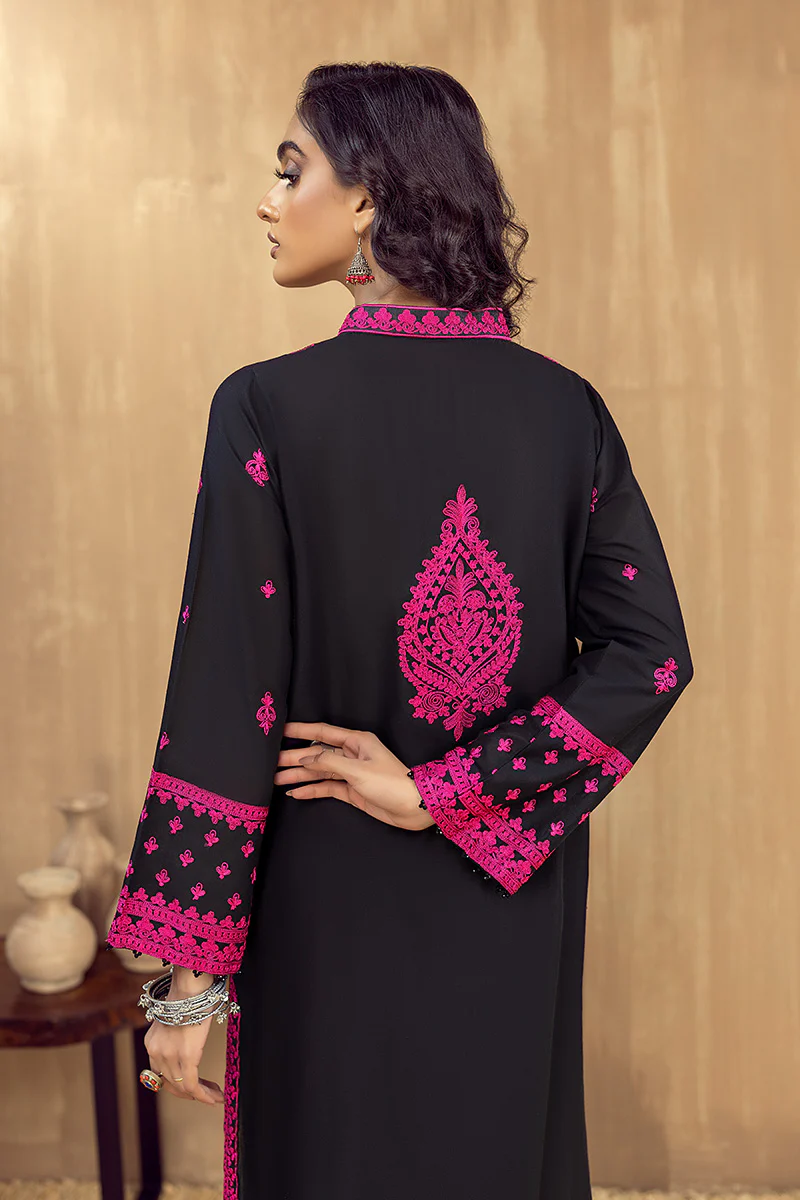 Soot - Stitched Embroidered Lawn 2PC - Image 5