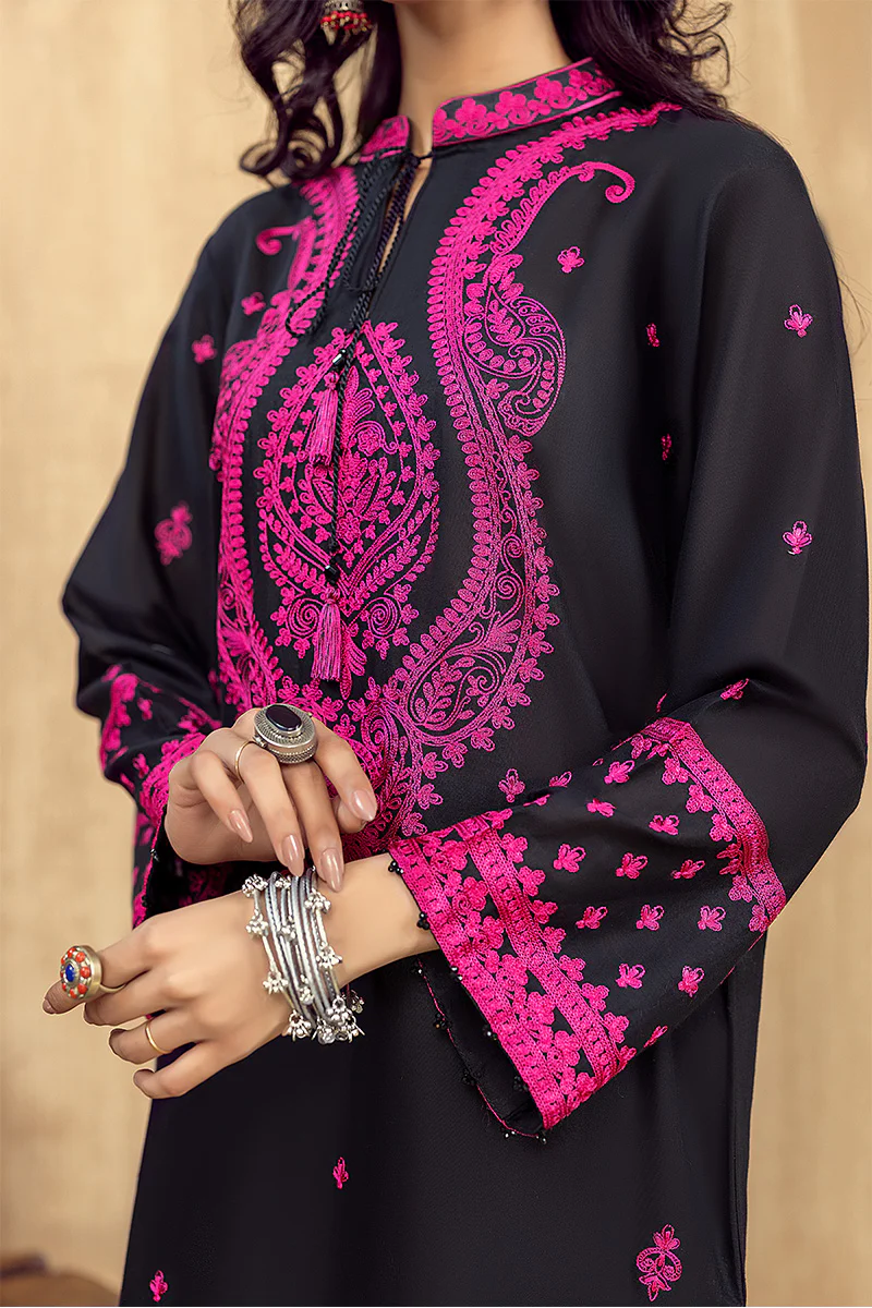 Soot - Stitched Embroidered Lawn 2PC - Image 6
