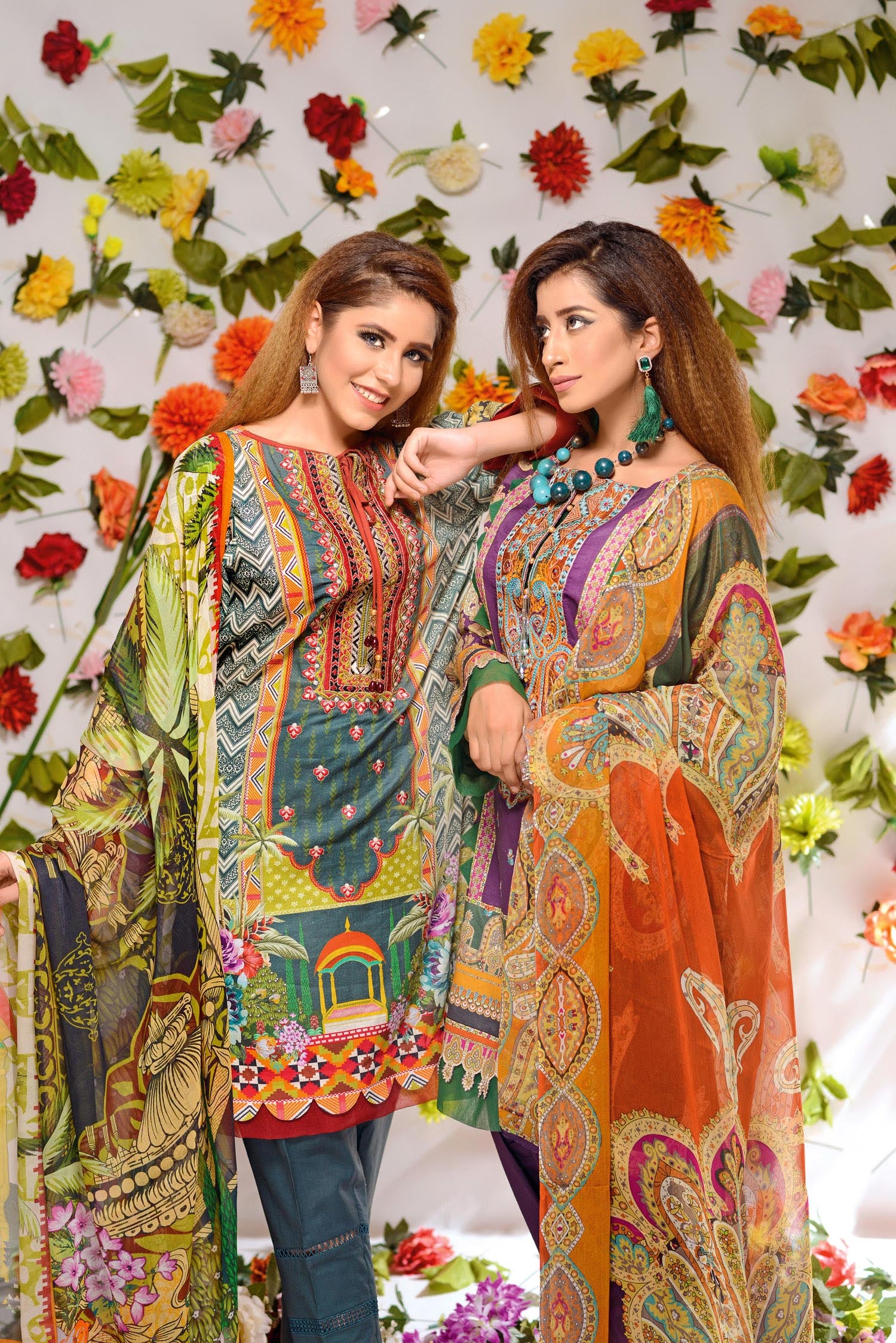 Soraya - Digital Printed and Embroidered Lawn 3PC - Image 4