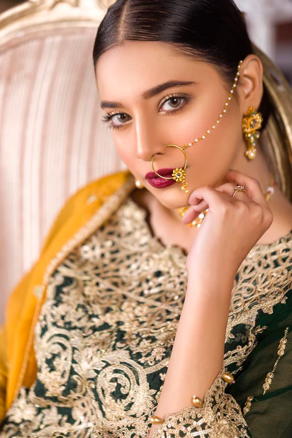 Spring Lime - Luxury Embroidered Chiffon - Image 5