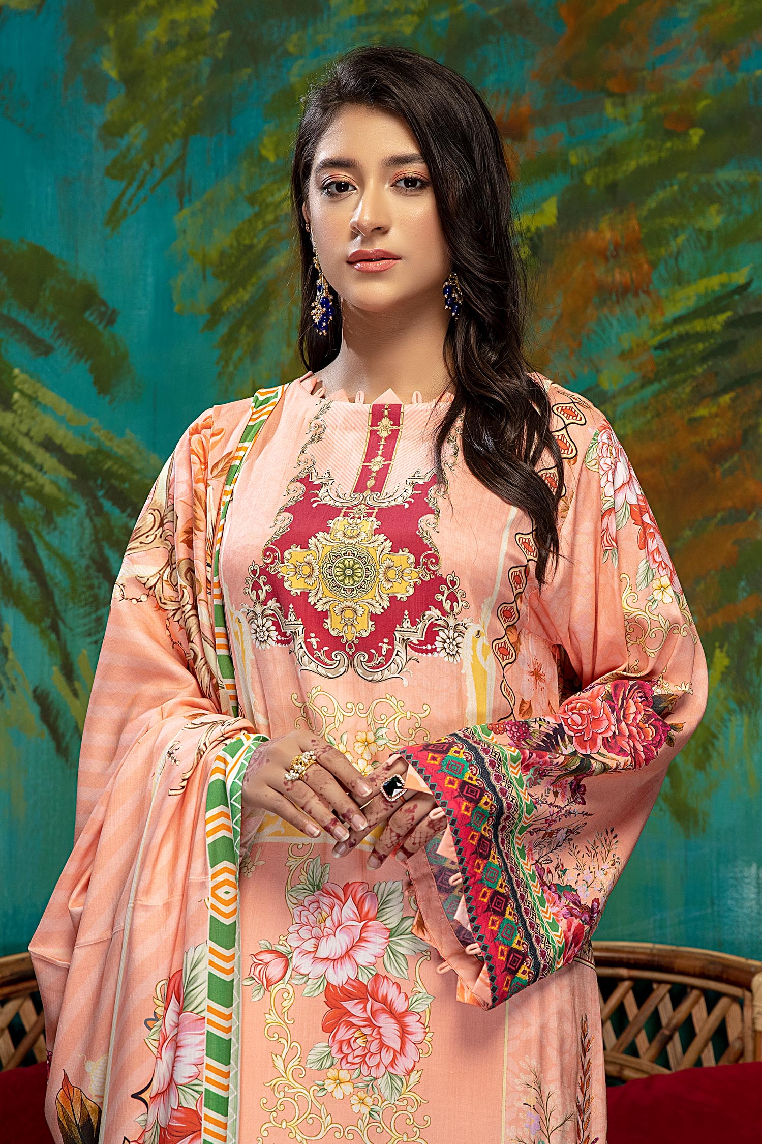 Stella - Digital Printed Linen - Image 3