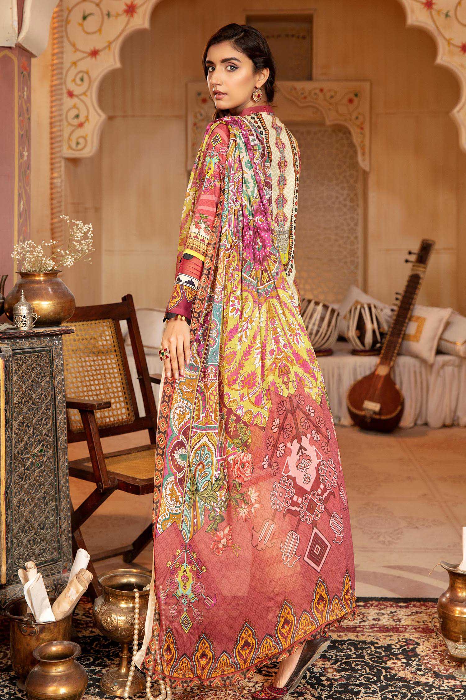 Sweet Garden - Schiffli Embroidered Lawn 3PC - Image 2