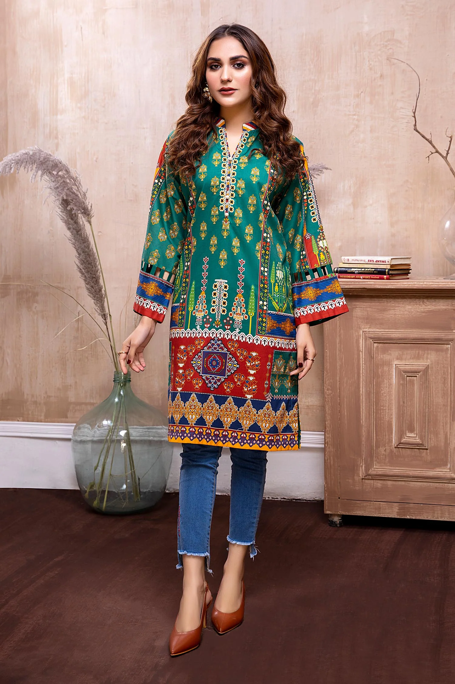 Teasel - Stitch kurti