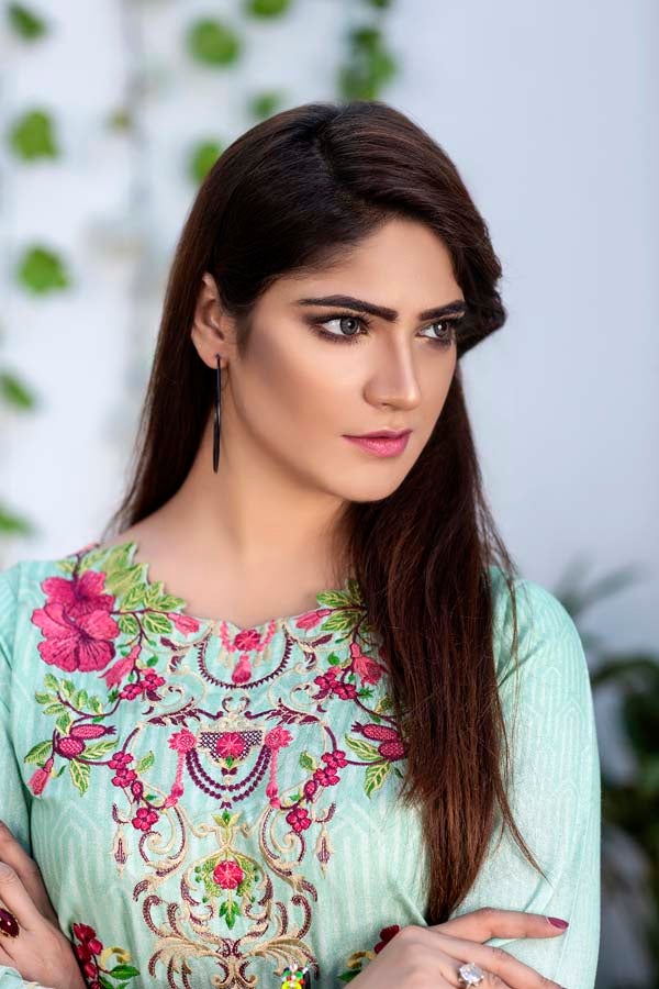 Terran - Digital Printed & Embroidered Karandi 3PC - Image 3