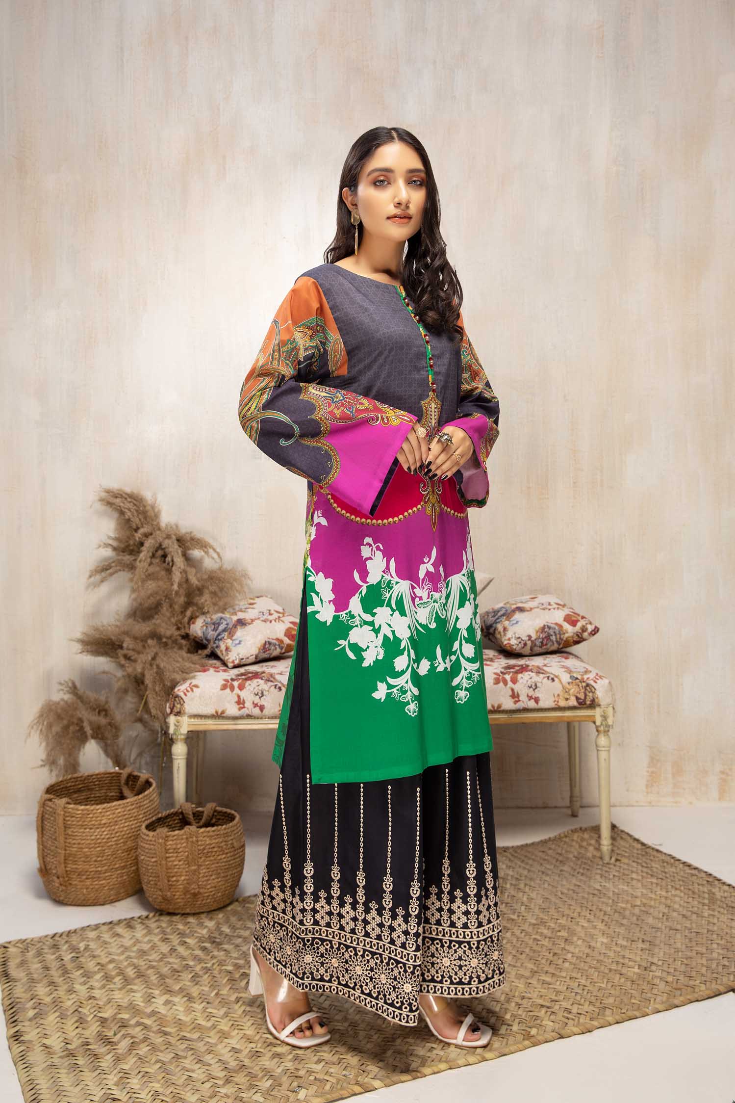 Topnotch - Digital Printed Lawn 2 piece - Image 2