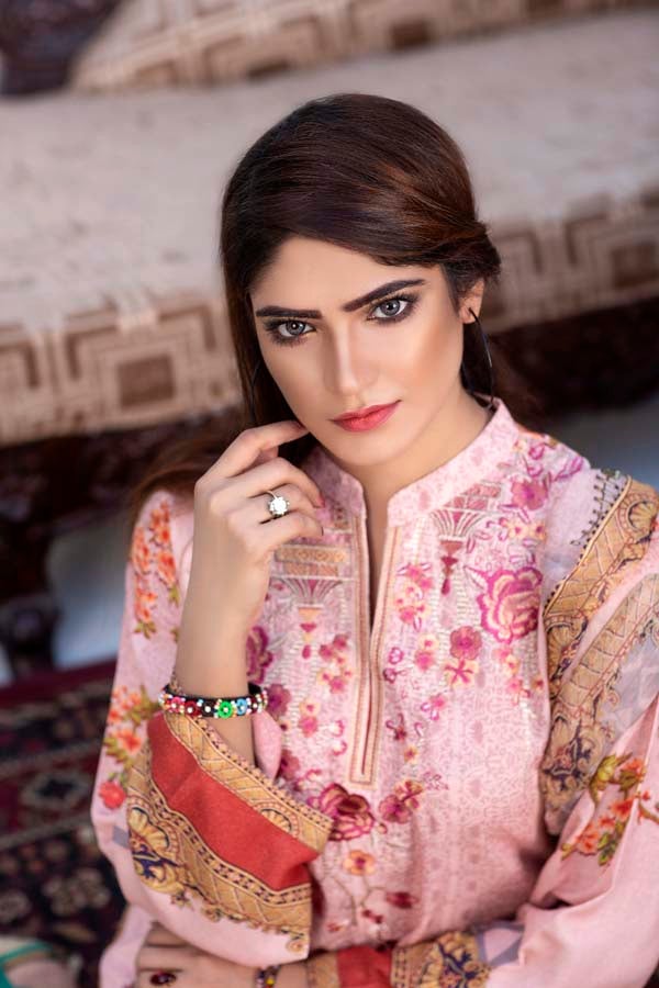 Wren - Digital Printed & Embroidered Karandi 3PC - Image 3